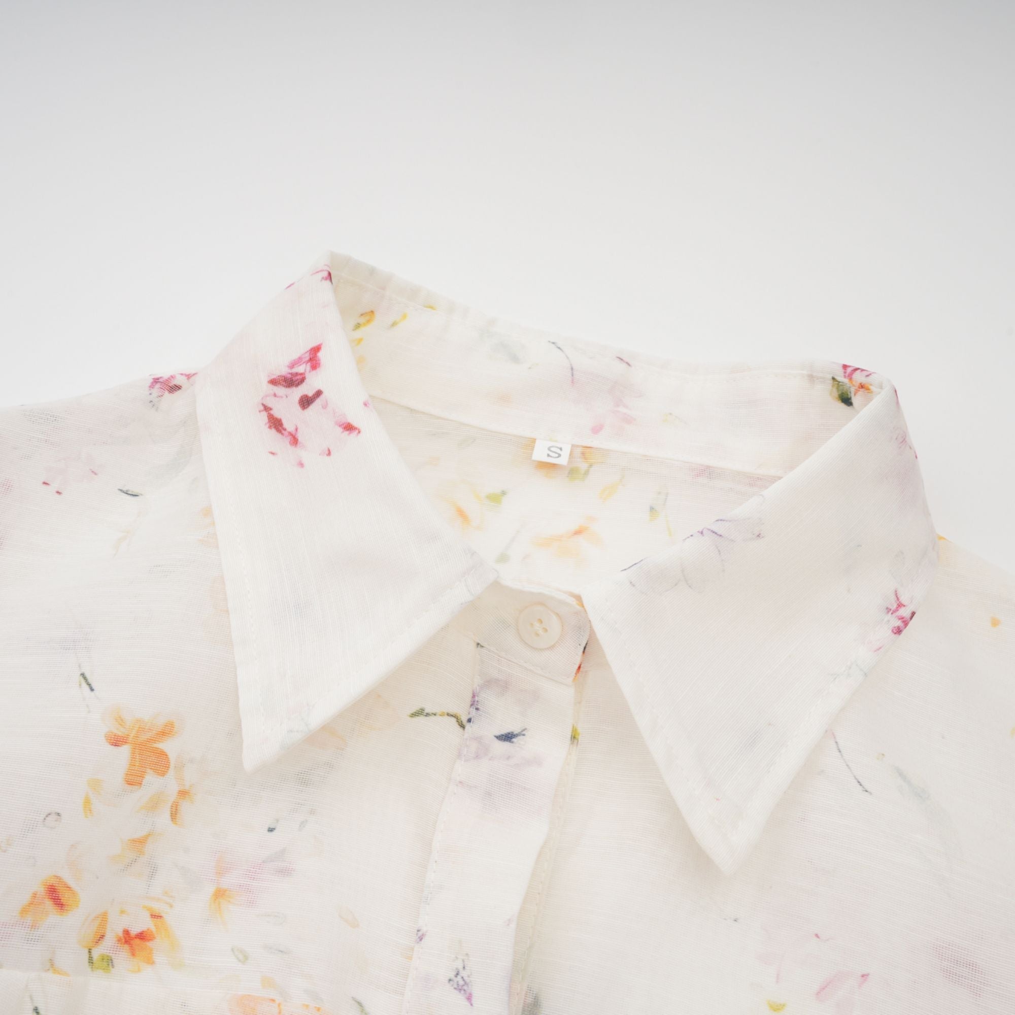 Zoé white floral-print tied midi dress (Final Sale-US Only)