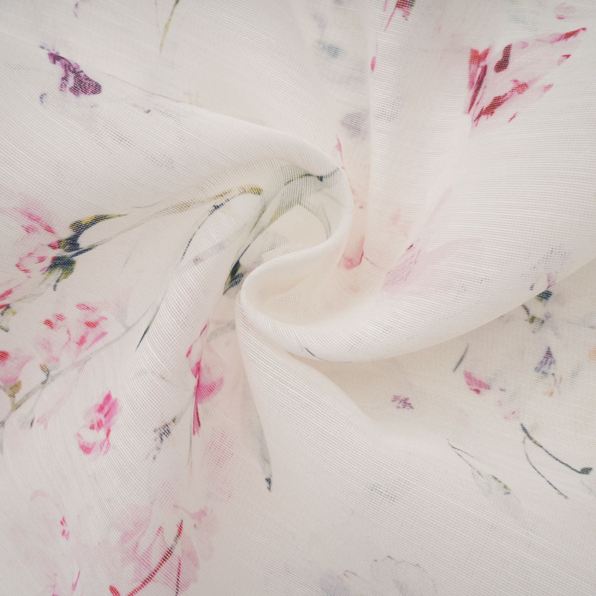 Zoé white floral-print tied midi dress (Final Sale-US Only)