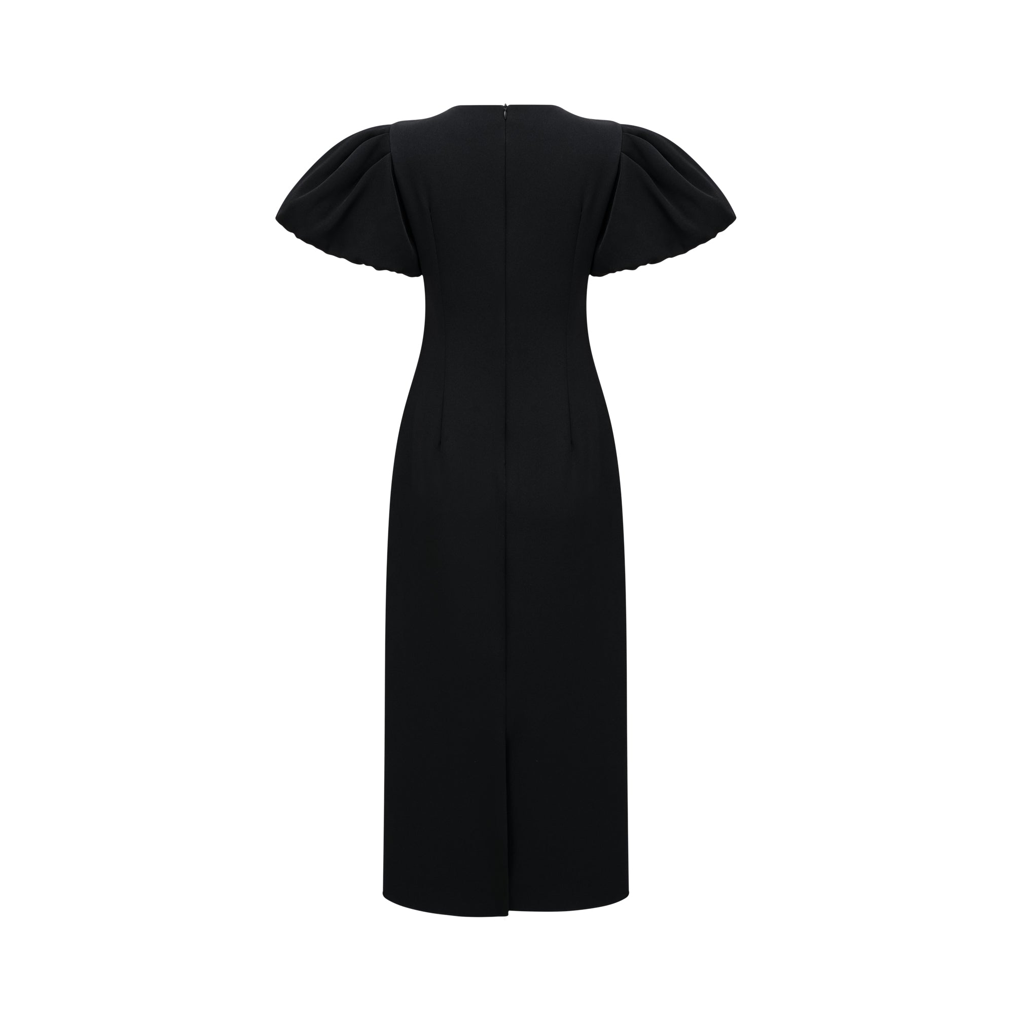 Irène sequined floral-embroidered midi dress in Black (Final Sale-US Only)