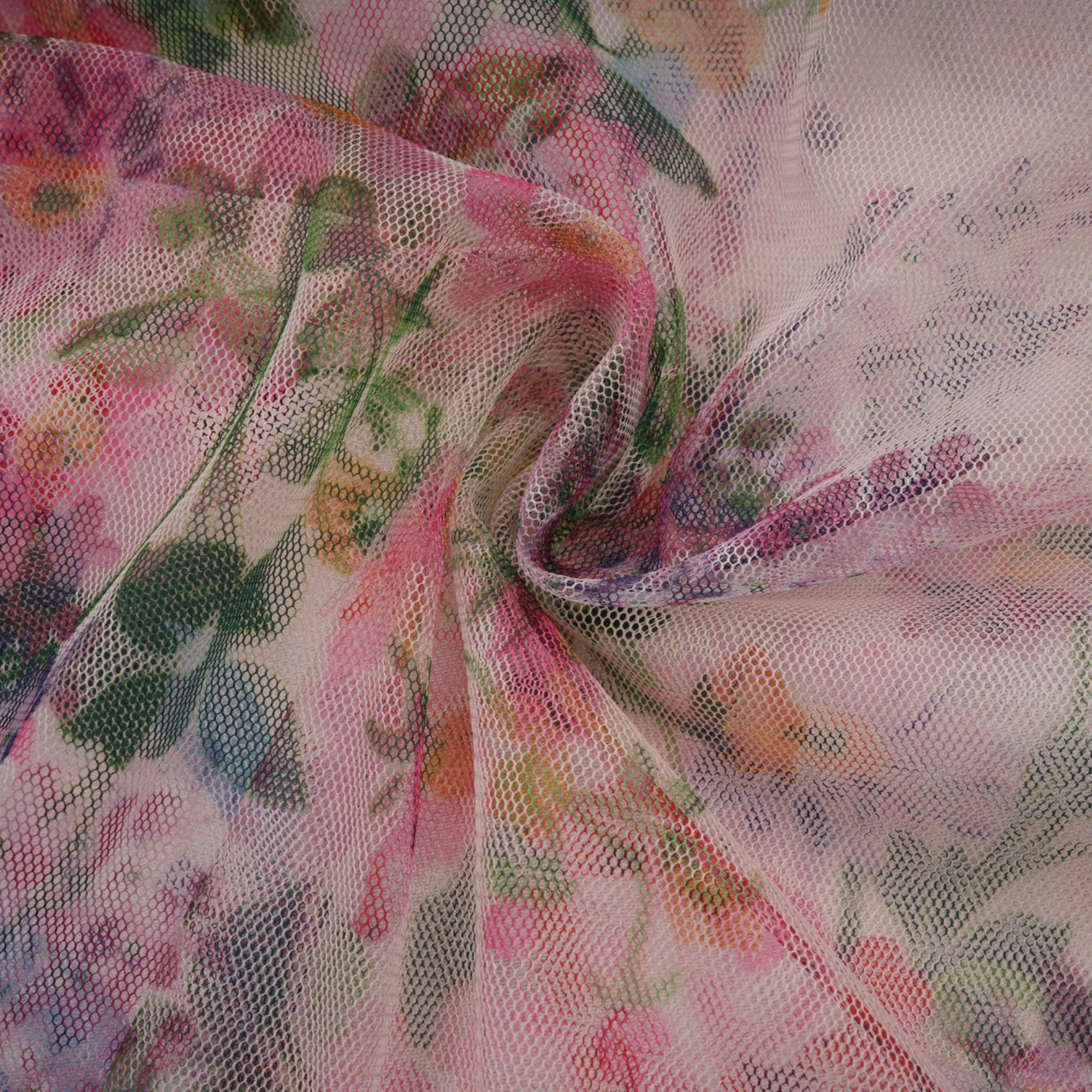 Candice floral ruffled tulle midi dress (US Only)