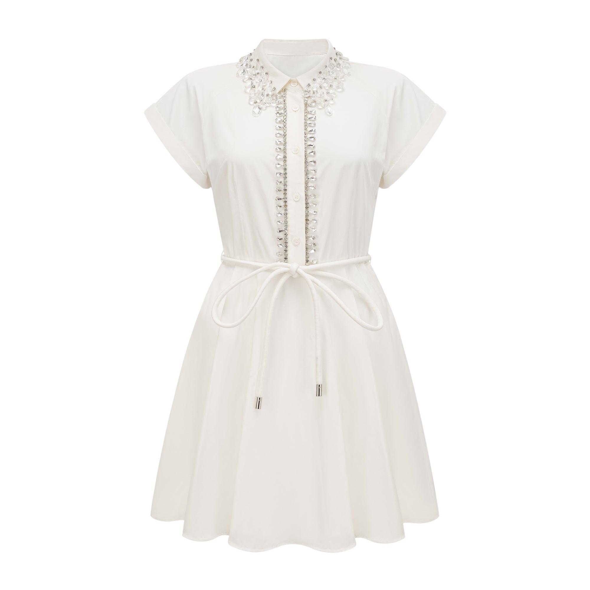 Analissa crystal-embellished mini dress (US Only)