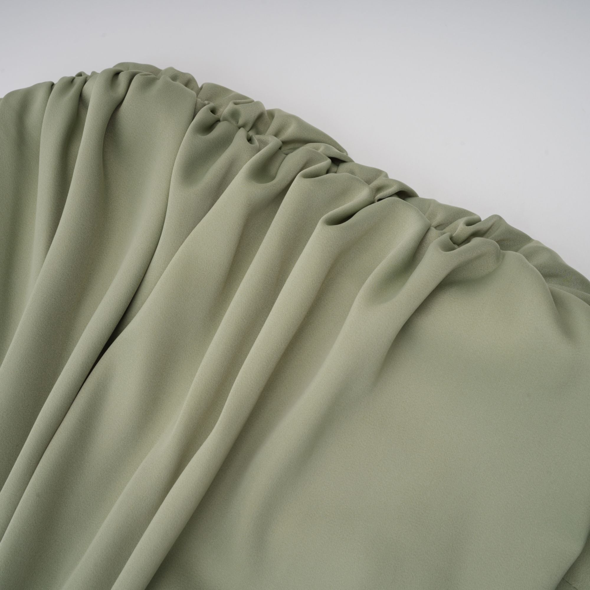 Benedetta Green One Shoulder Satin Maxi Dress (Final Sale-US Only)