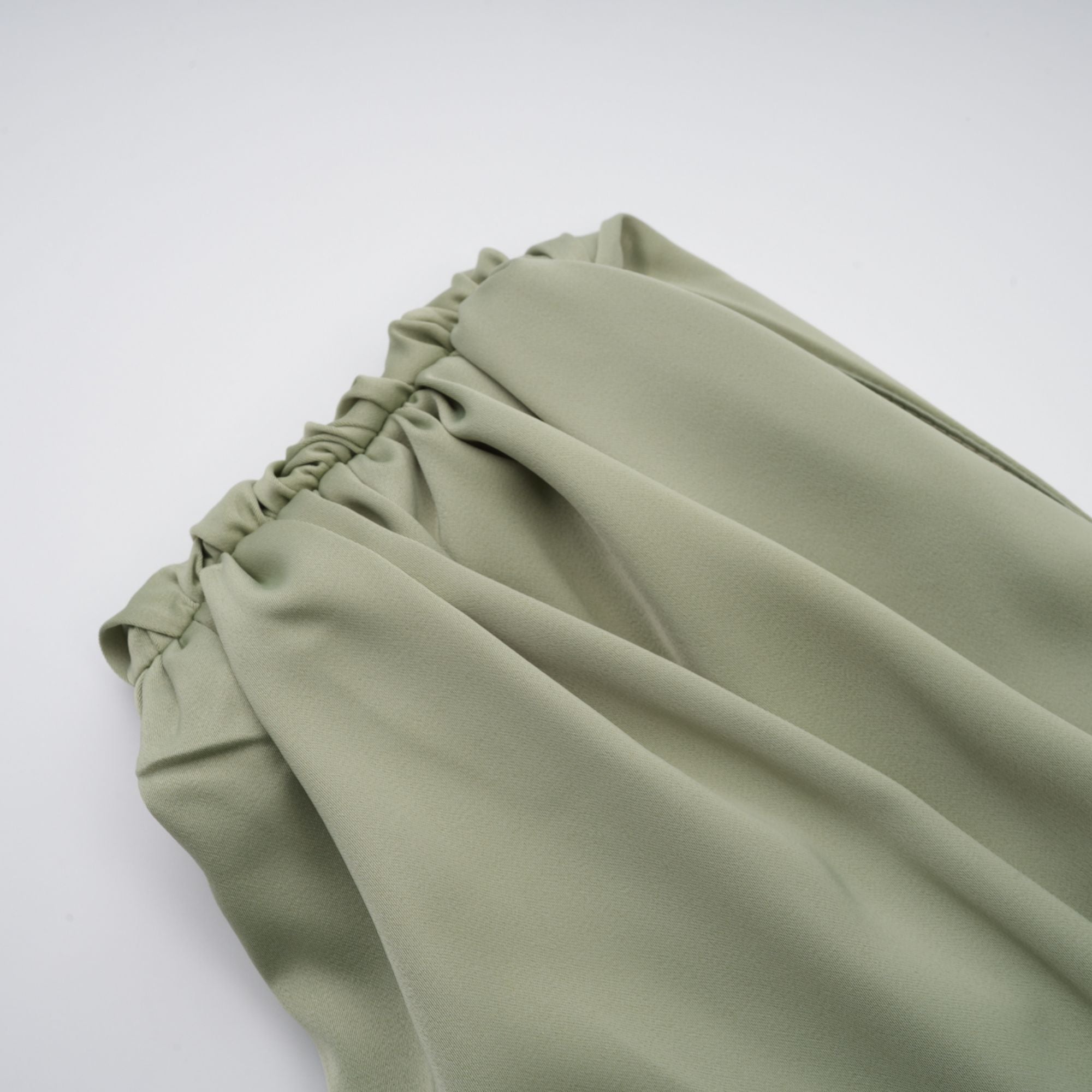 Benedetta Green One Shoulder Satin Maxi Dress (Final Sale-US Only)