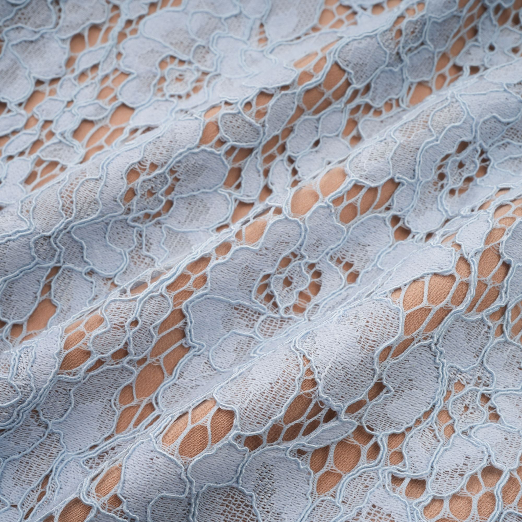 Audrey blue floral-lace boned midi dress (Final Sale-US Only)