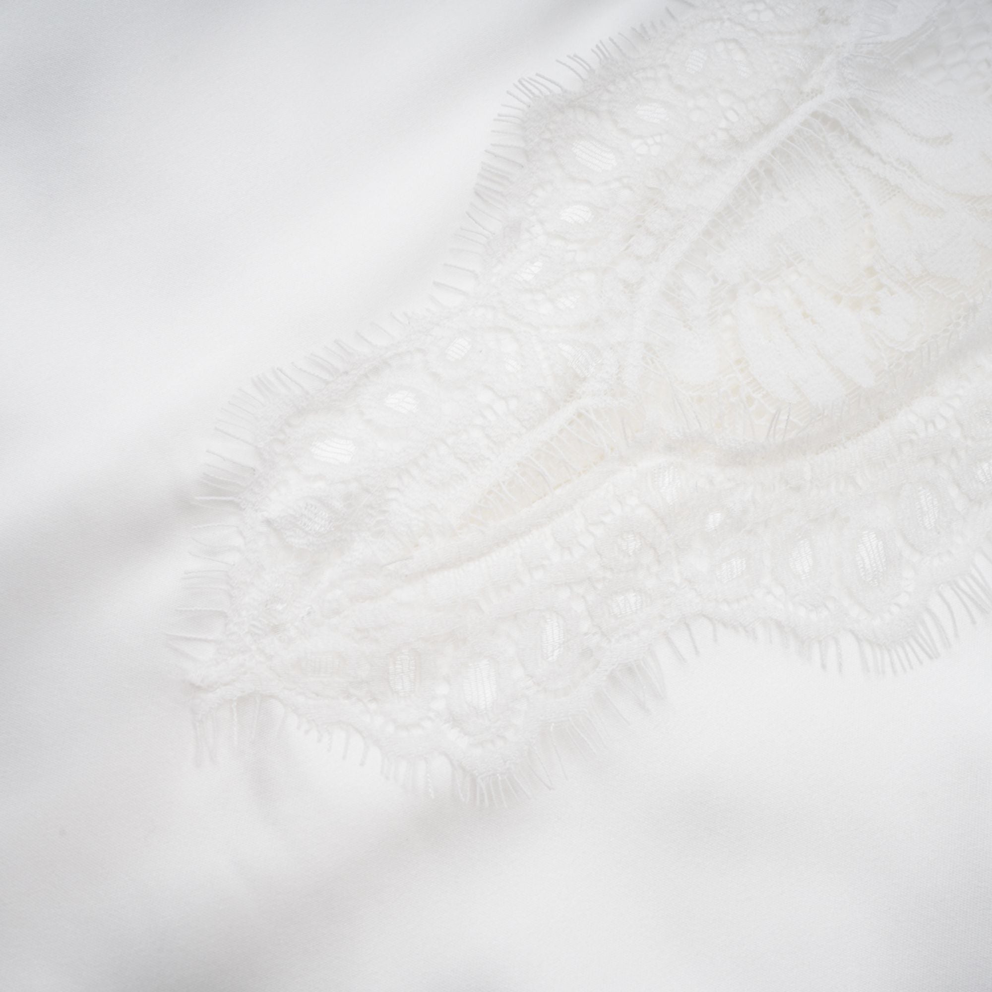 Airelle White Satin Panel Lace Maxi Dress (Final Sale)