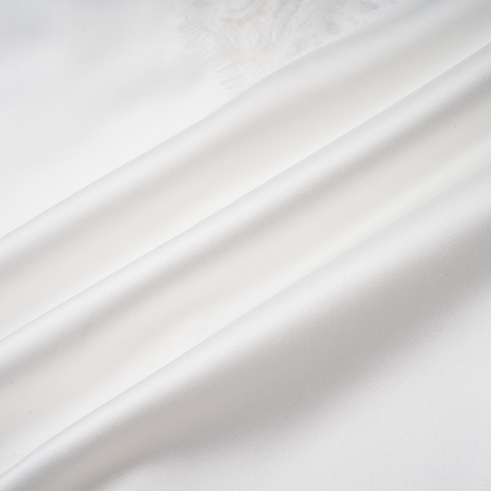 Airelle White Satin Panel Lace Maxi Dress (Final Sale)