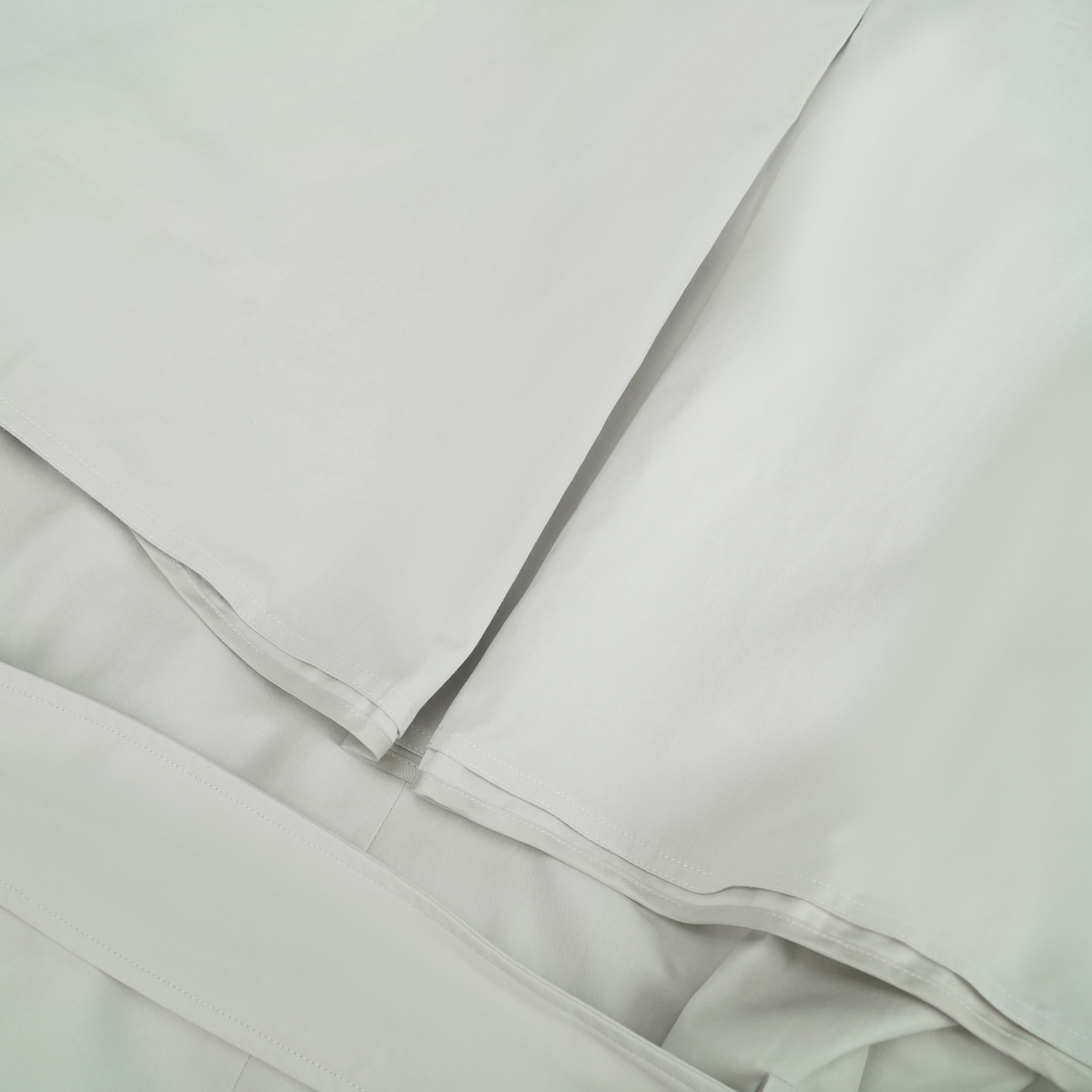 Bruyère White Double-Breasted Long Trench Coat