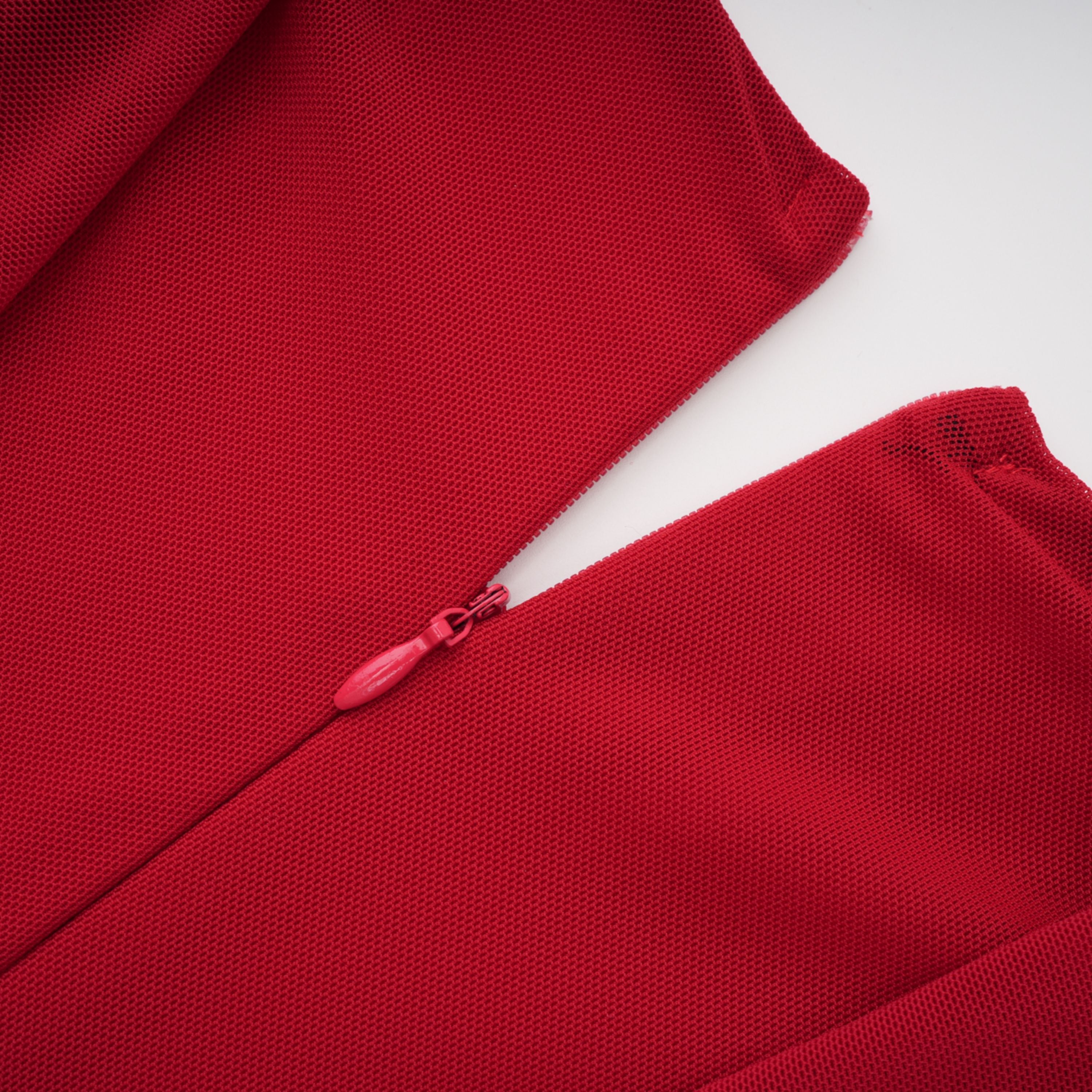 Fíona Red Asymmetrical Draped Maxi Gown