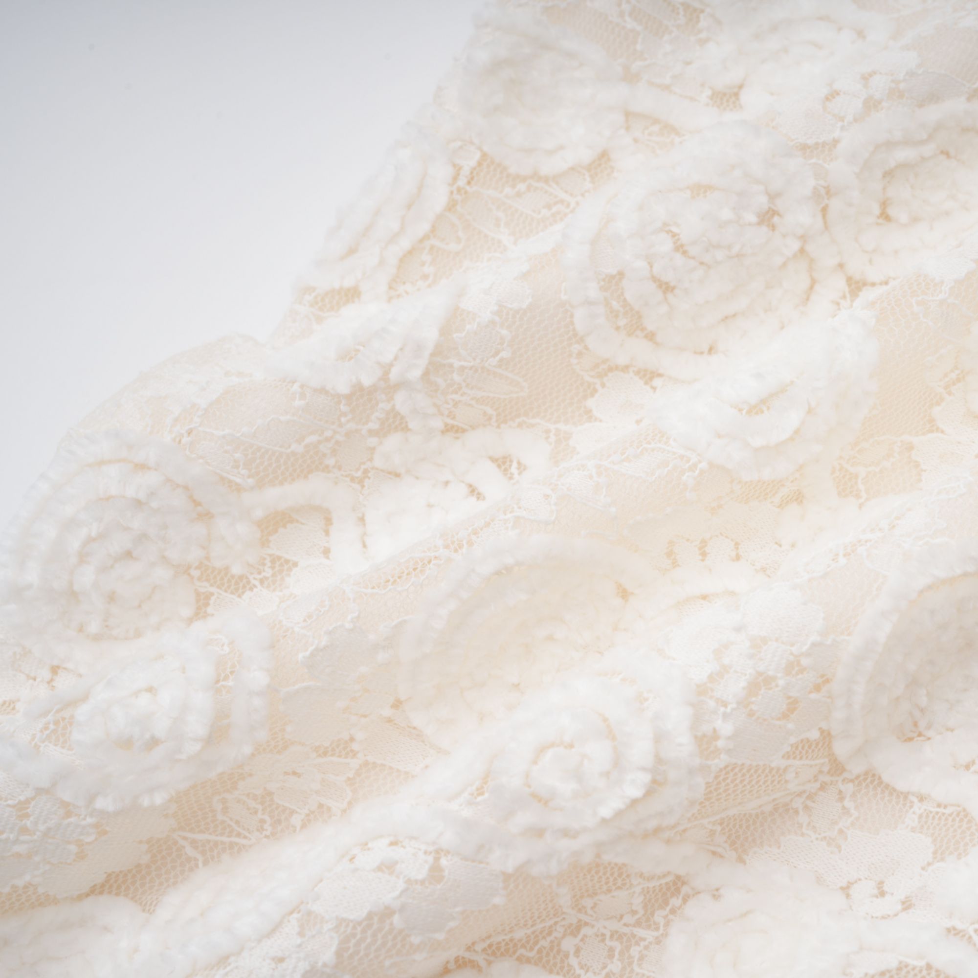 Oona White Floral Lace Pencil Midi Dress (Final Sale-US Only)