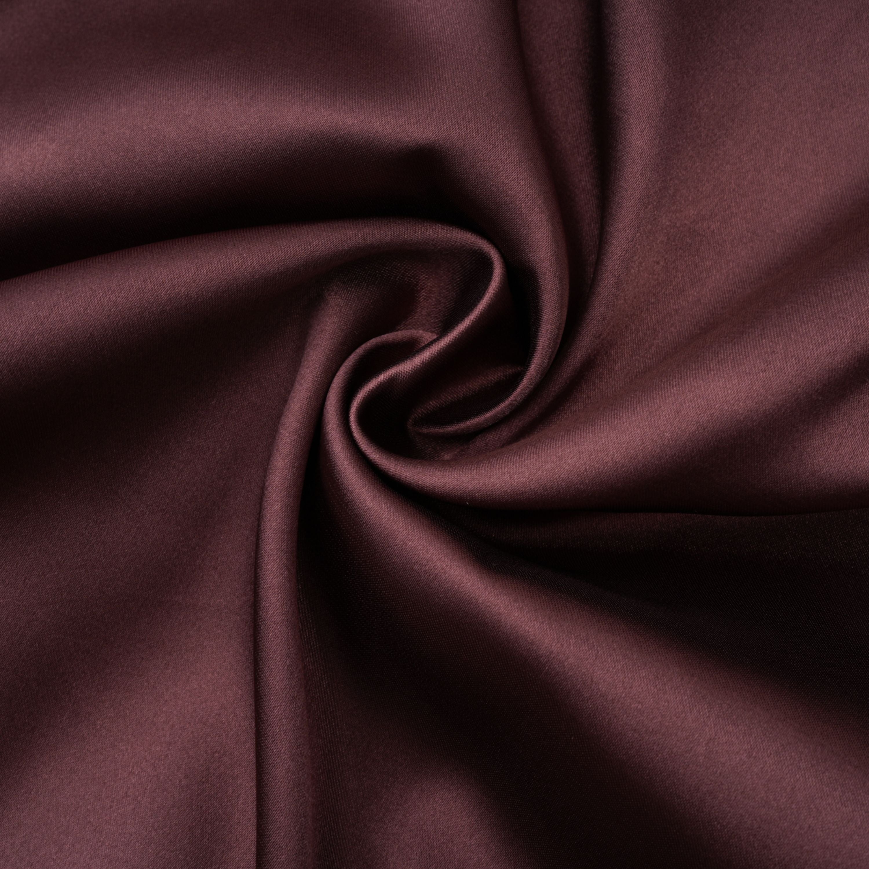 Inmaculada Brown Ruched Satin Maxi Dress (Without Gloves) (Final Sale-US Only)