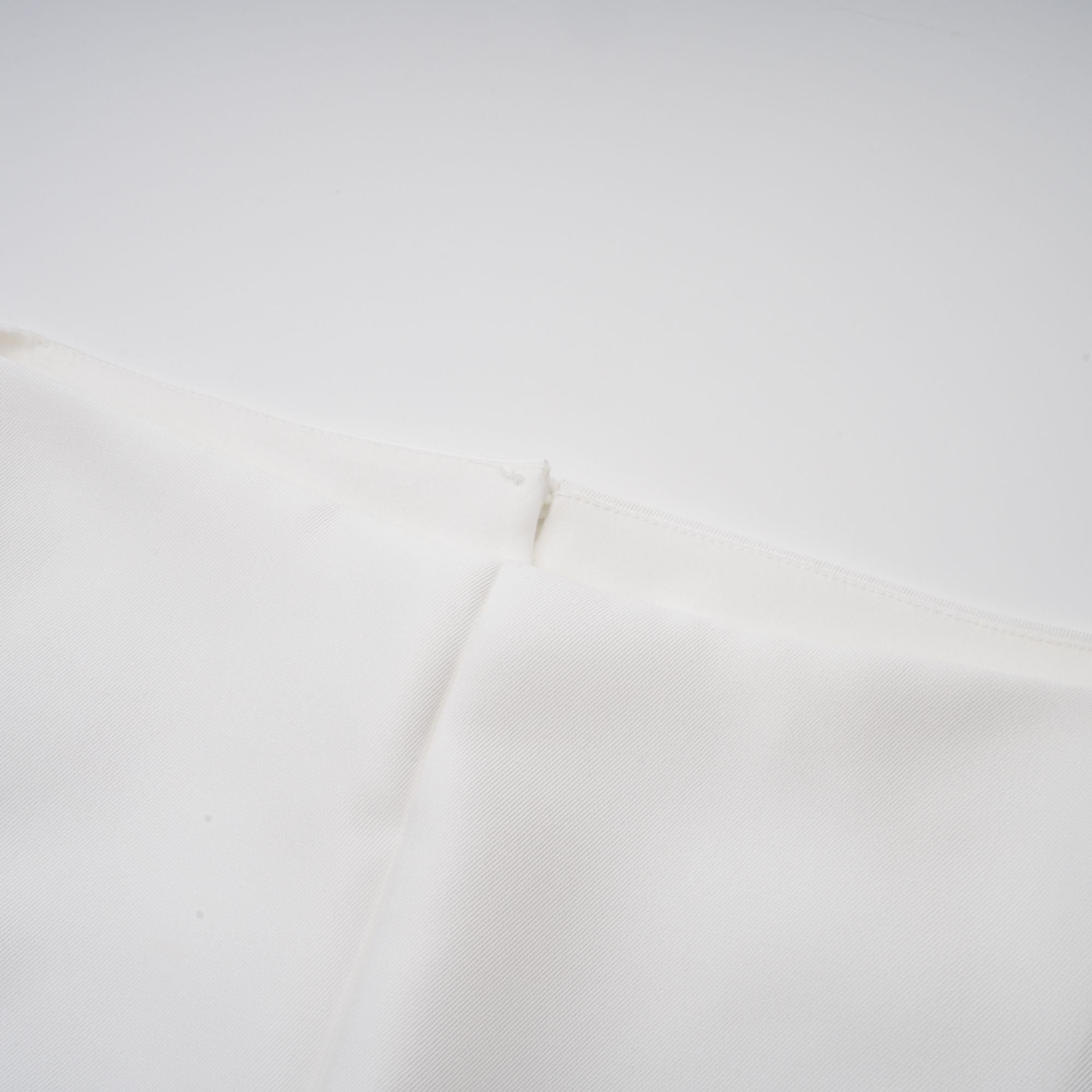 Amandine white open-back cap-sleeve midi dress