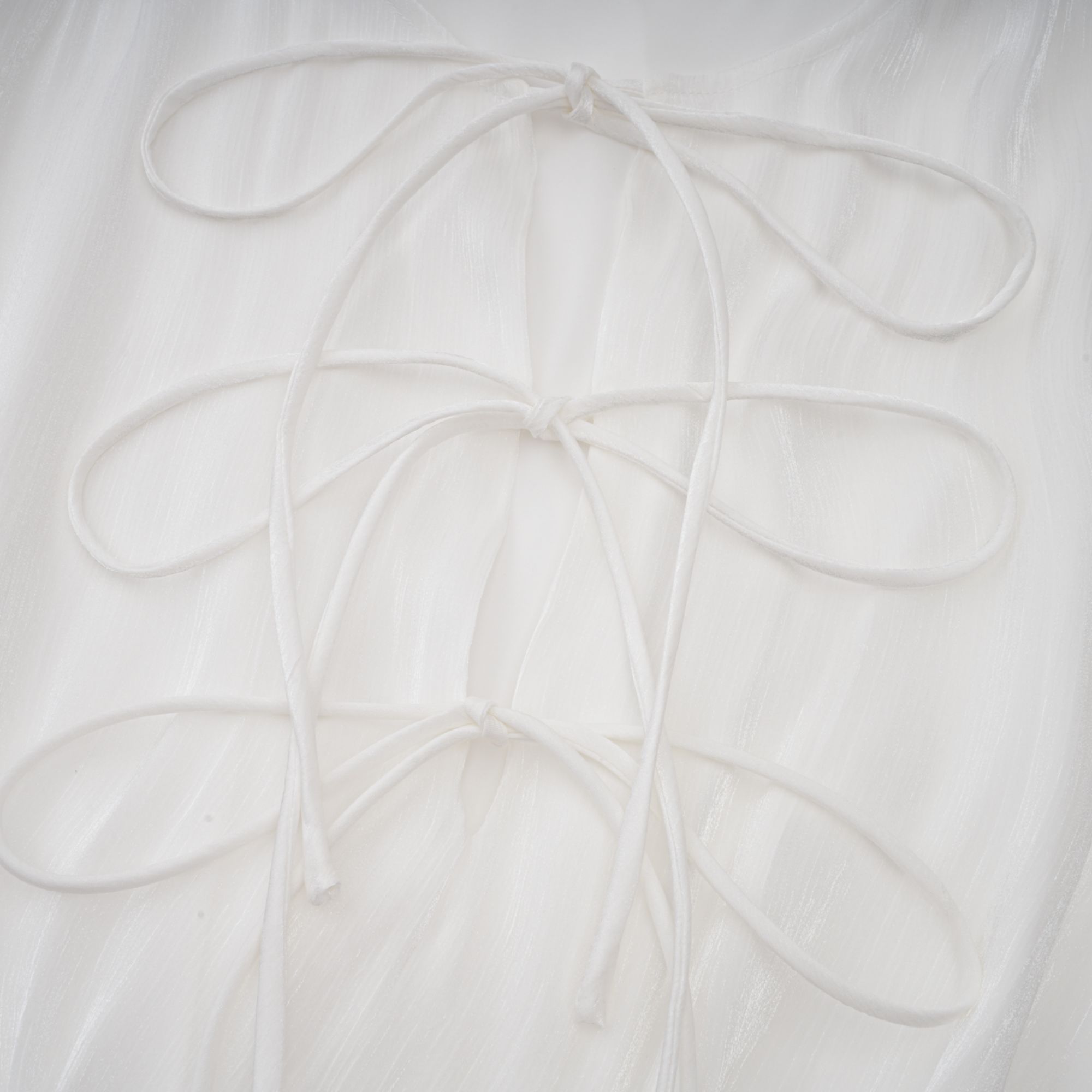 Mahault white pleated glitter-effect mini dress (Final Sale-US Only)