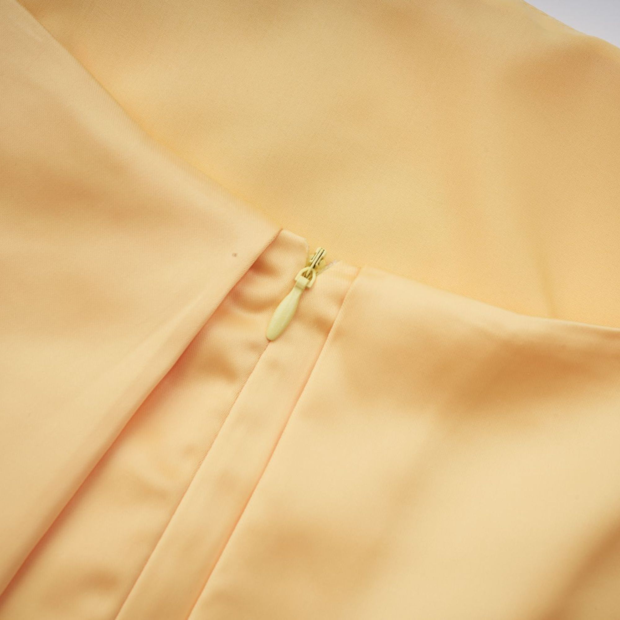 Avril Yellow Floral Embroidered Mini Dress (Final Sale-US Only)