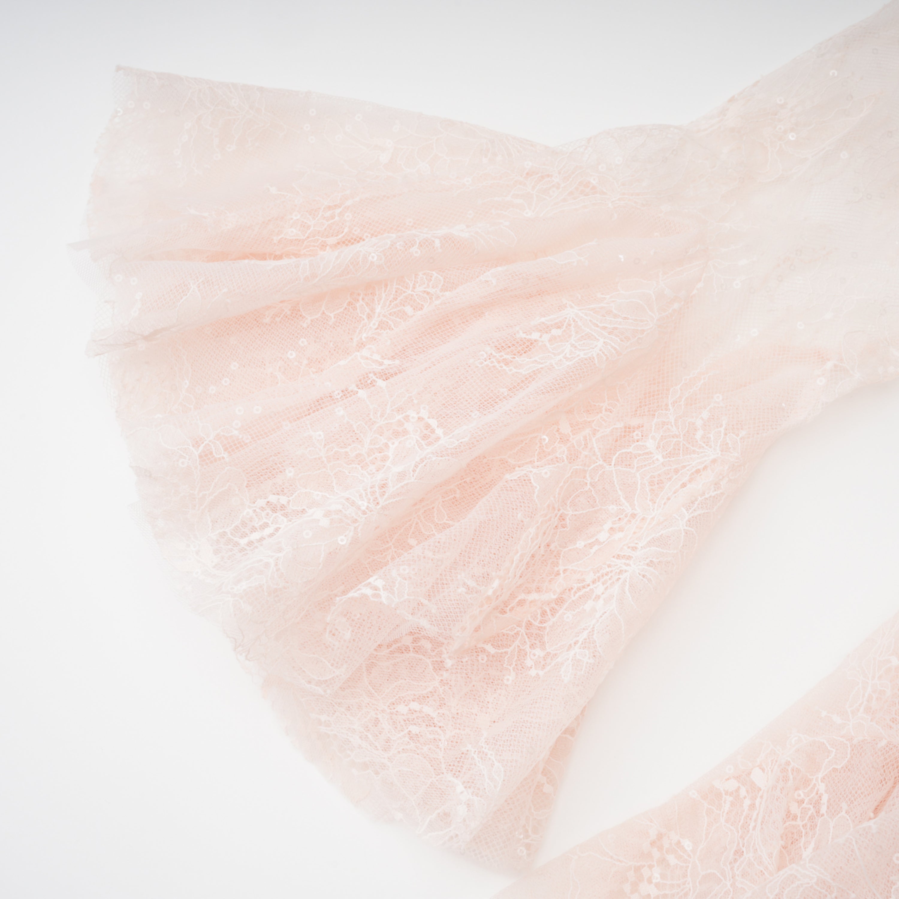 Fadila Pink Semi-Sheer Blouse & Dress Set