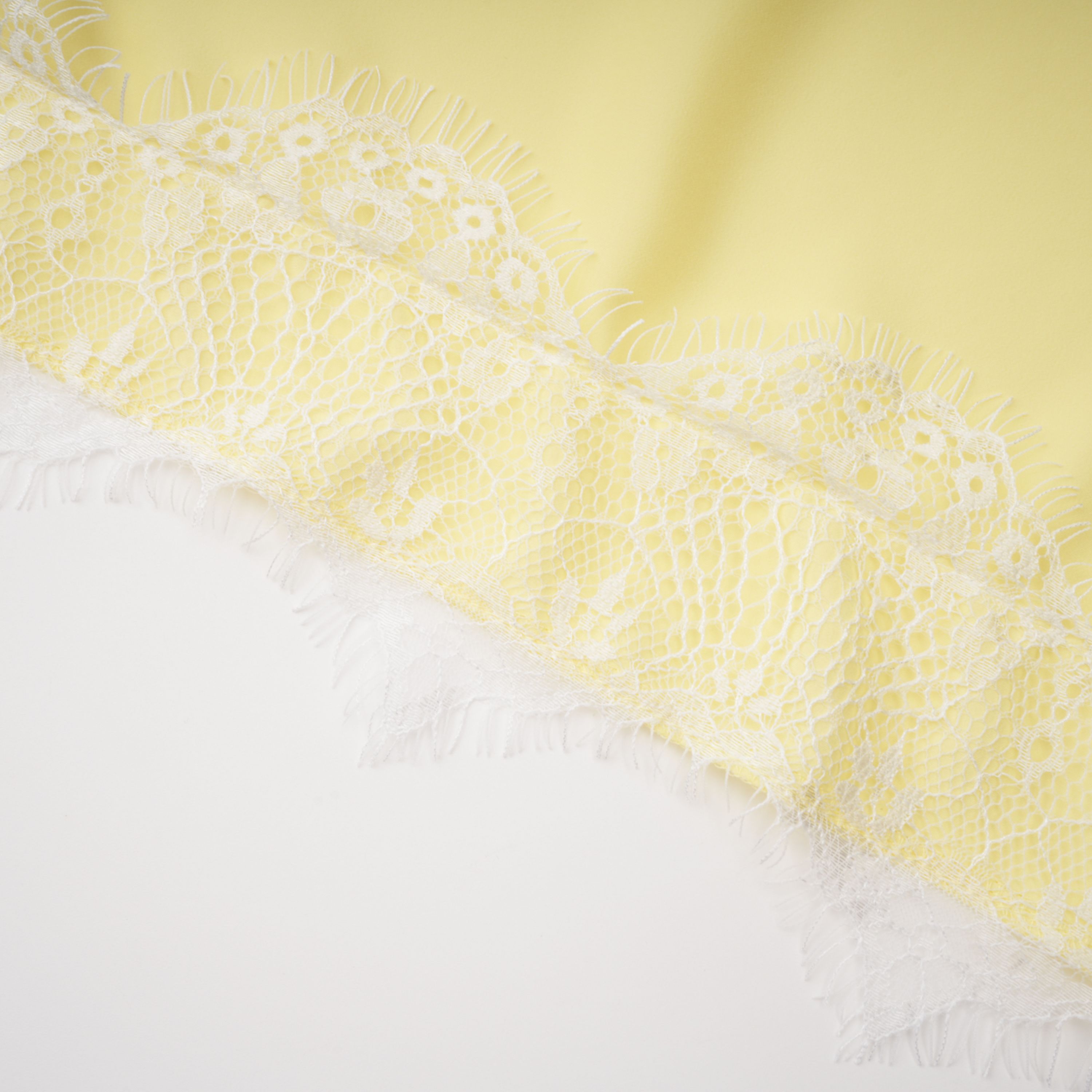 Fiamma Yellow Gathered Lace Panel Maxi Dress (Final Sale-US Only)