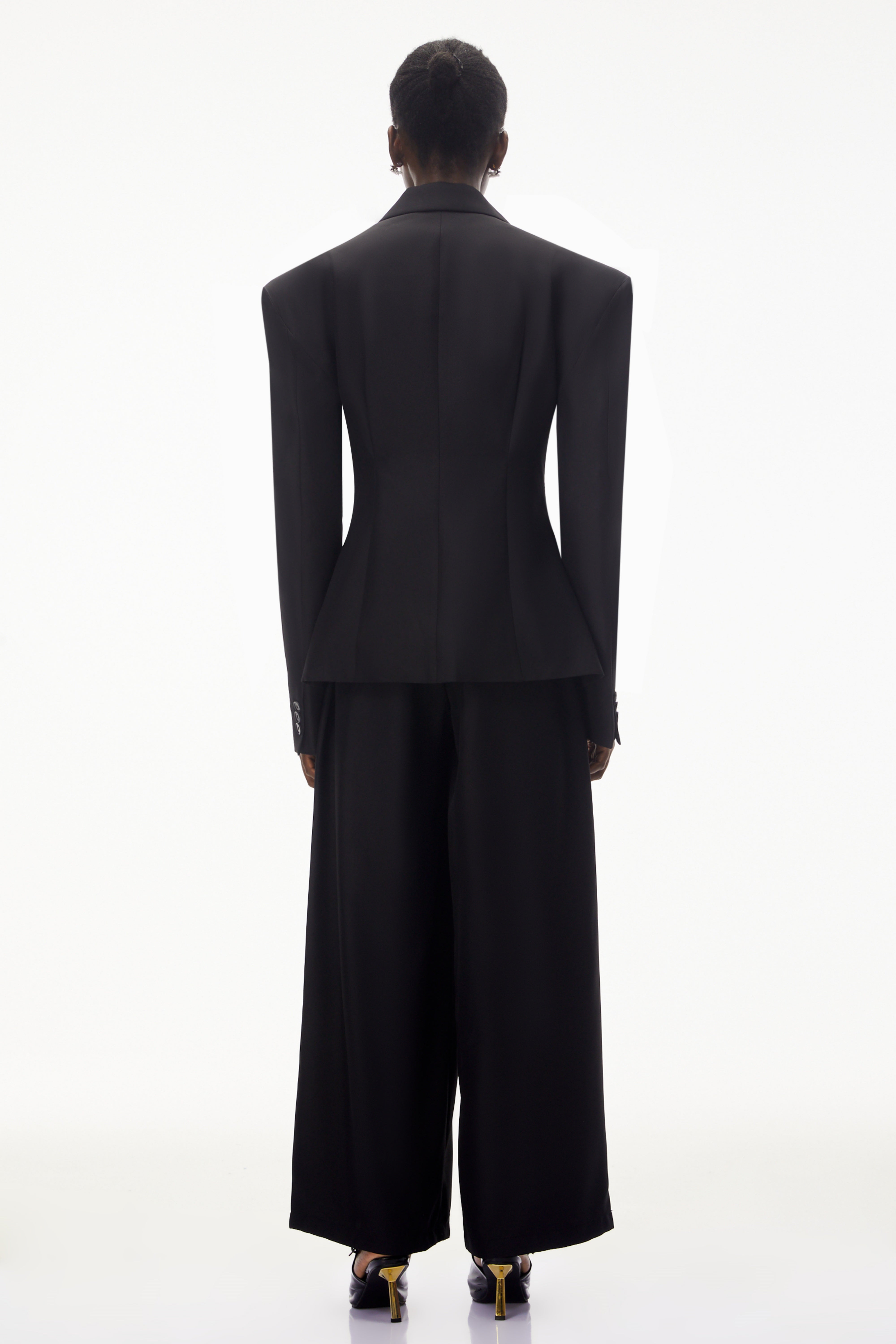 Homa Black Oversized Blazer & Trouser Set (Final Sale)