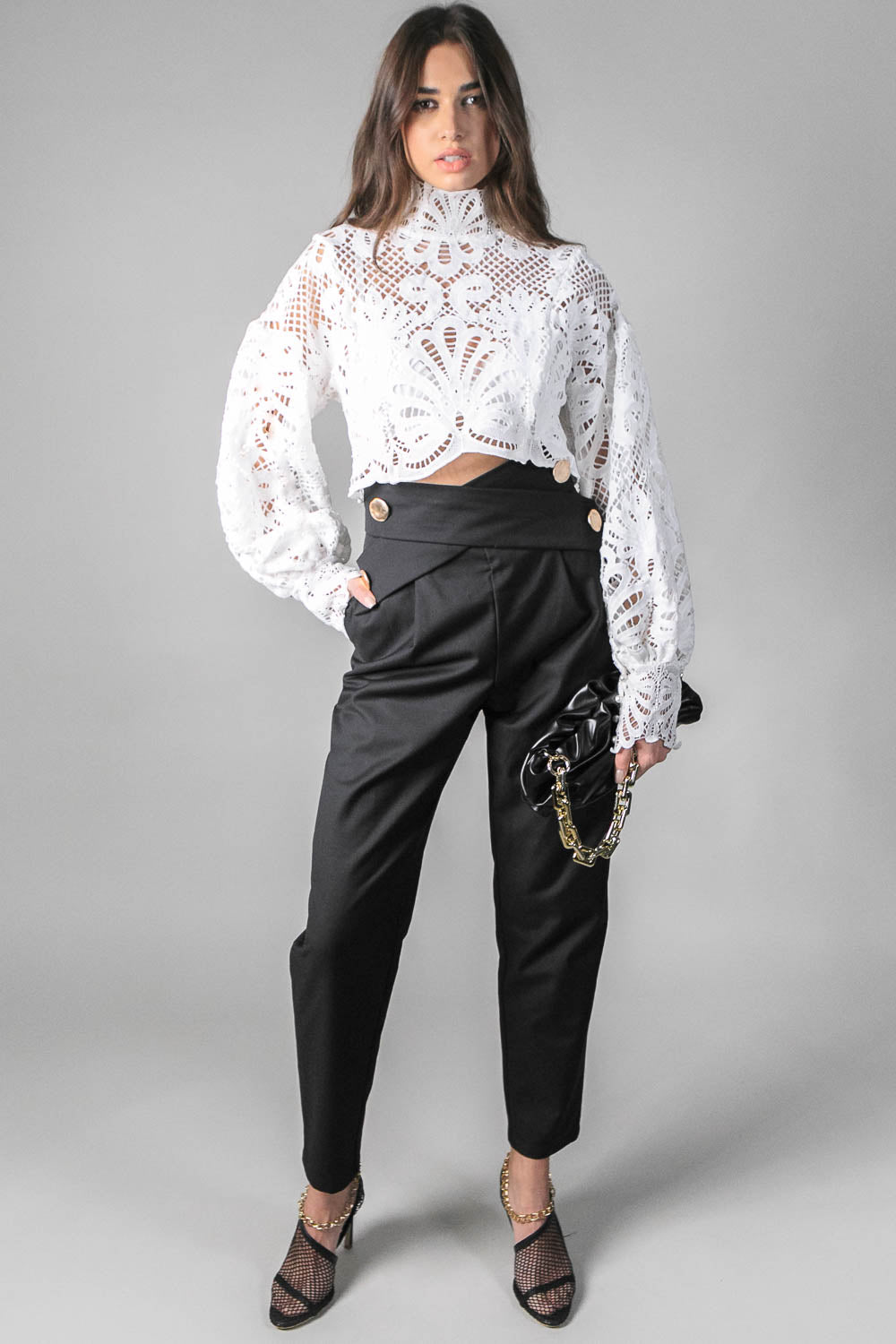 Victorian top - White