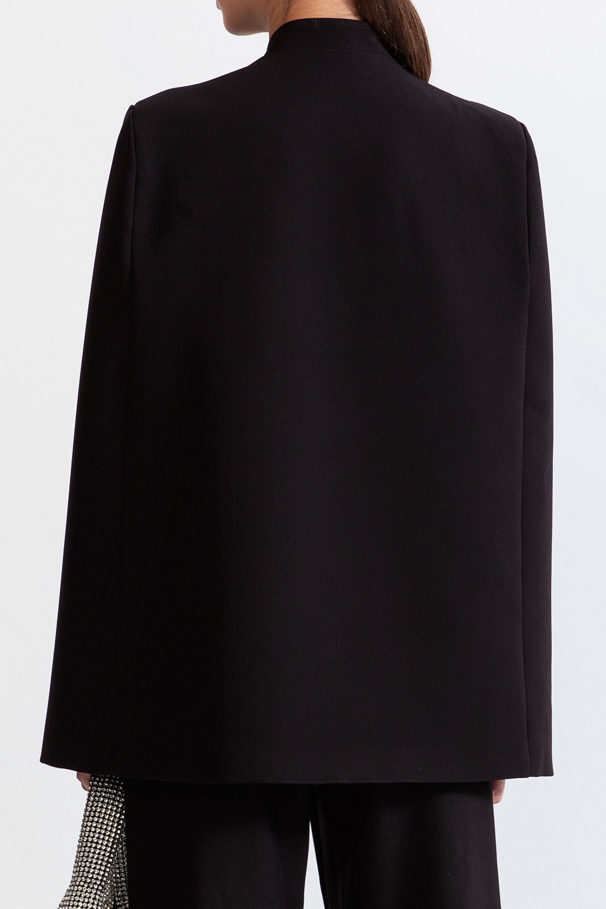 OCEANA Jewel tuxedo cape - Black