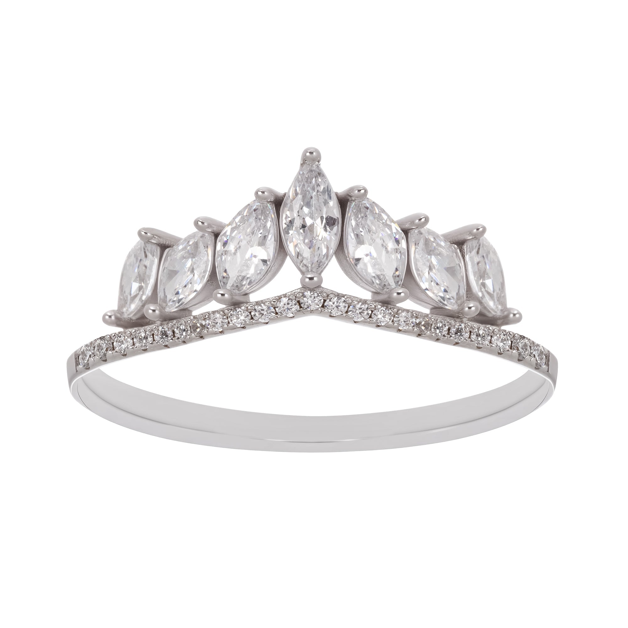 Couronne Crown Sterling Silver Ring