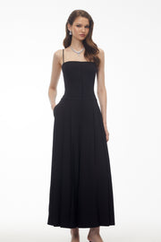 Manaia Black Wide-Leg Jumpsuit