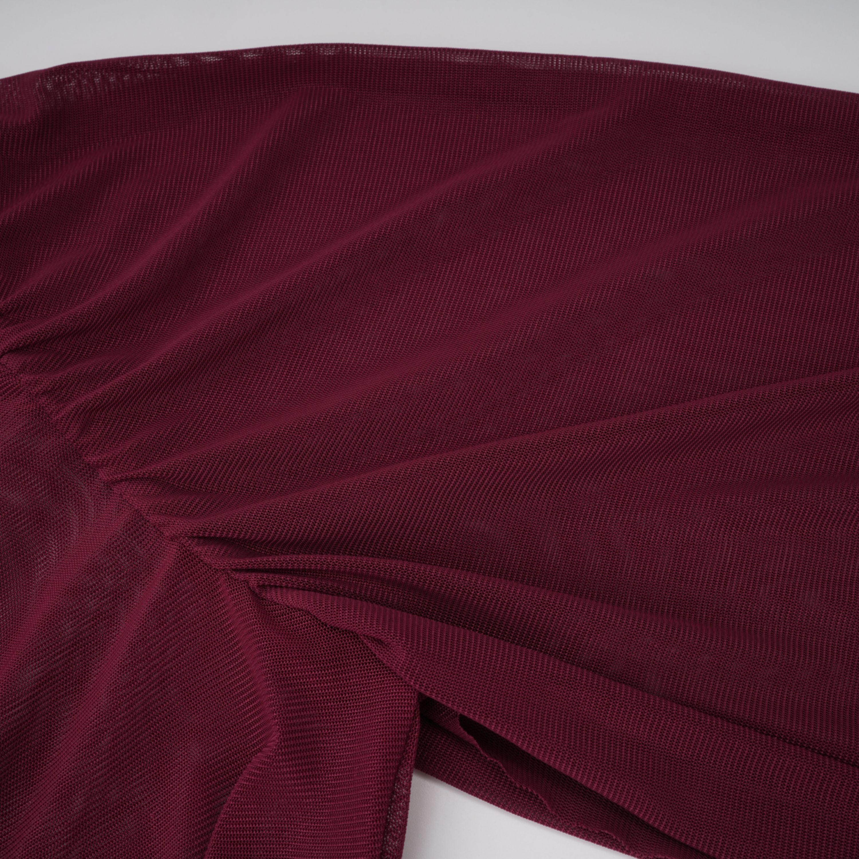 Mioara Red Asymmetrical Draped Cape Design Dress