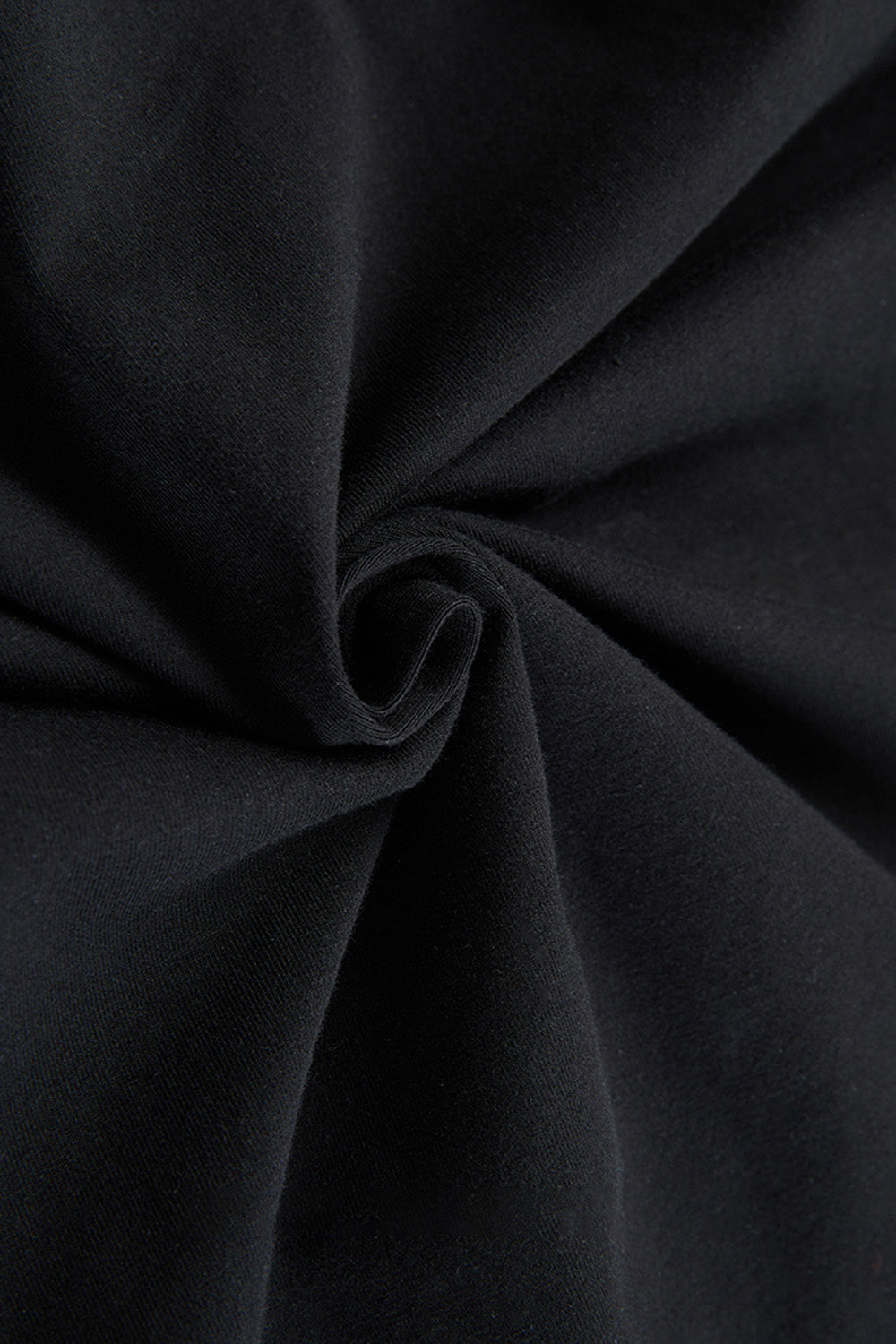 Knee Length Sleeveless Dress - Black