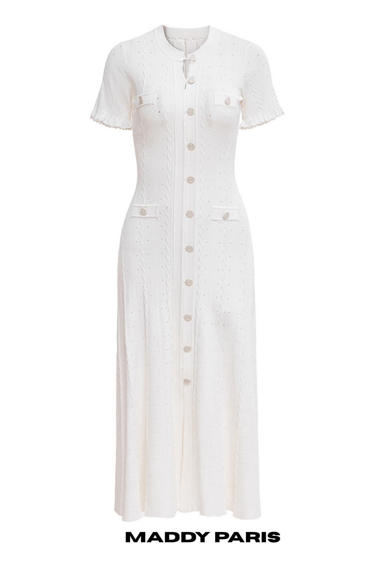 CELINE KNIT MIDI DRESS