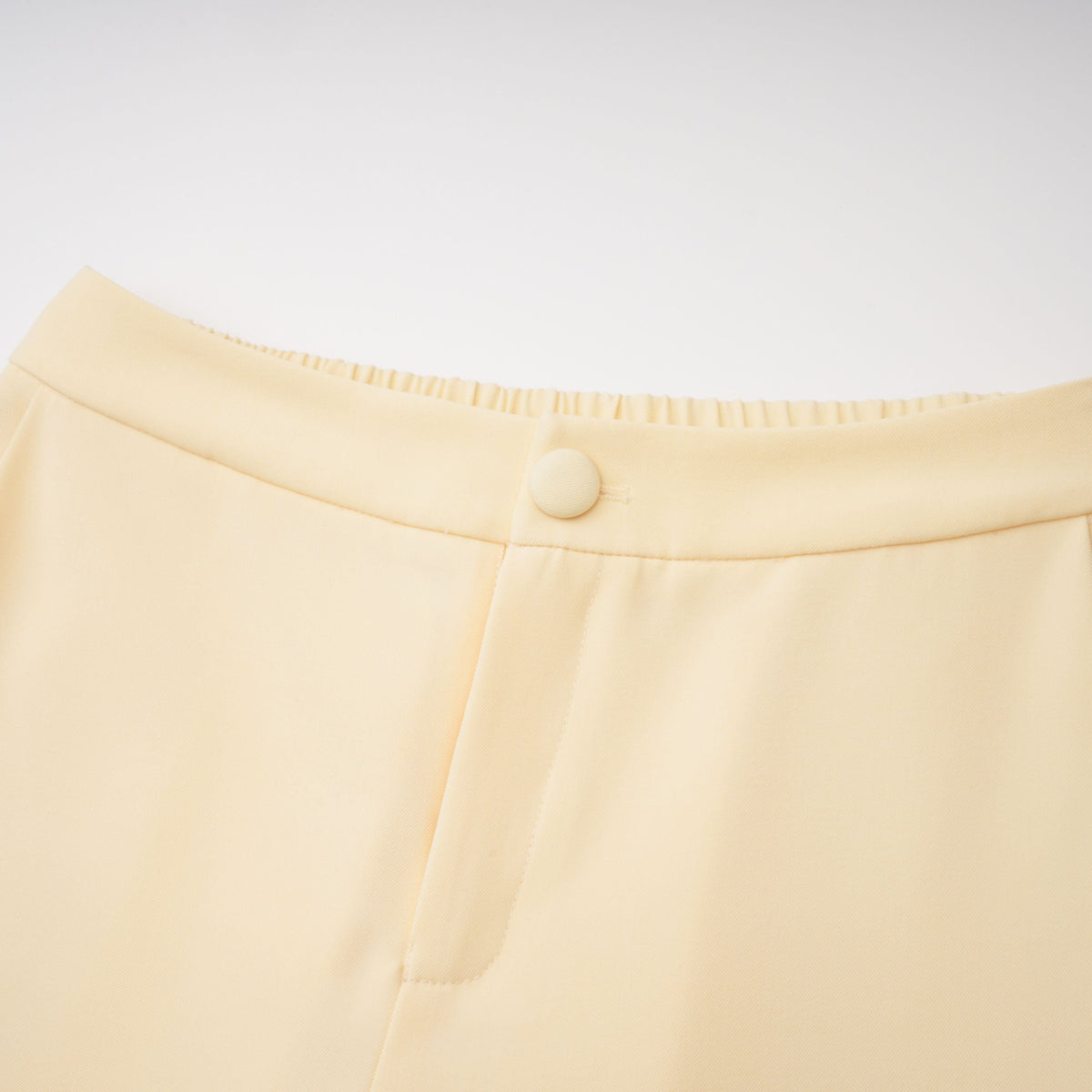 raisa yellow draped cape top & trousers set