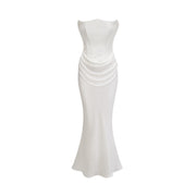 Aurore off-shoulder maxi dress