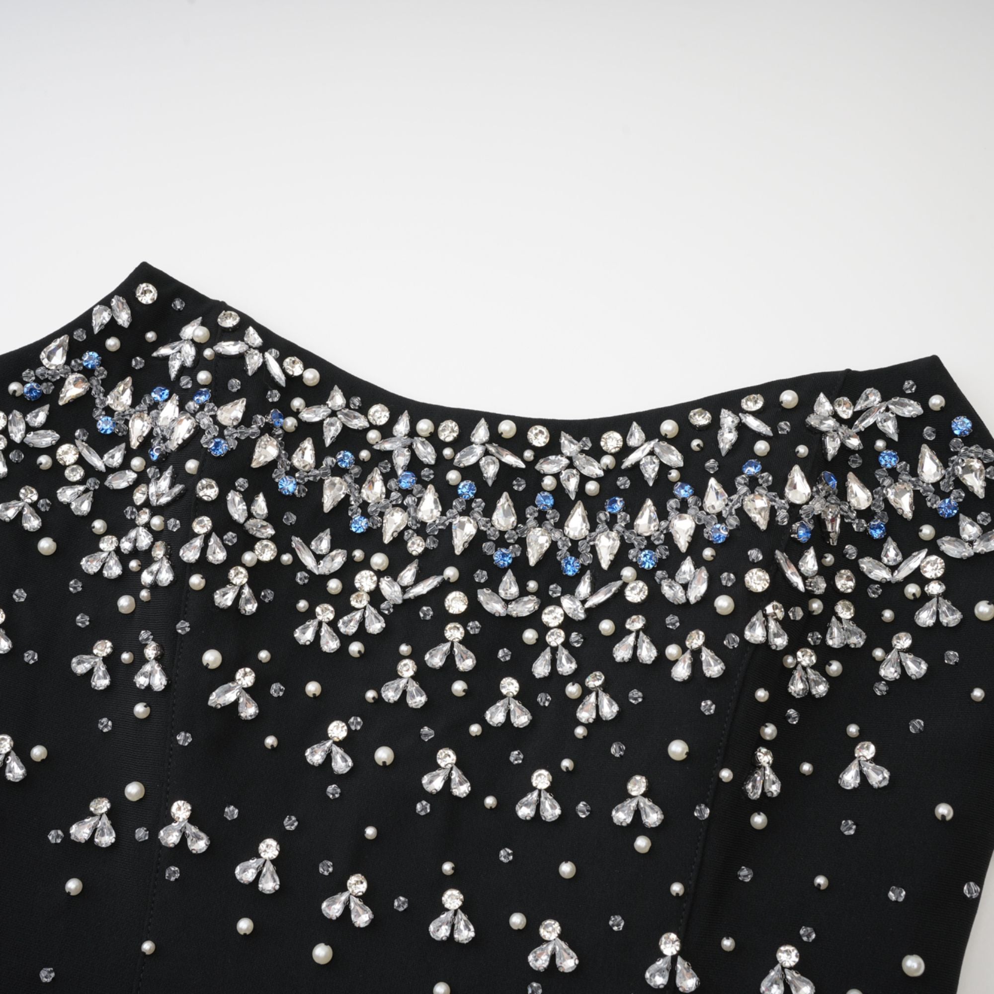 Melisande black embellished maxi dress (Final Sale-US Only)