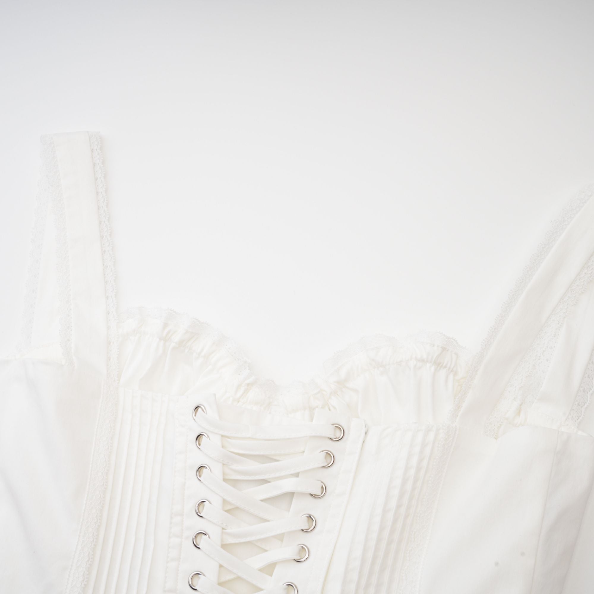 Camille white corset mini dress (US Only)