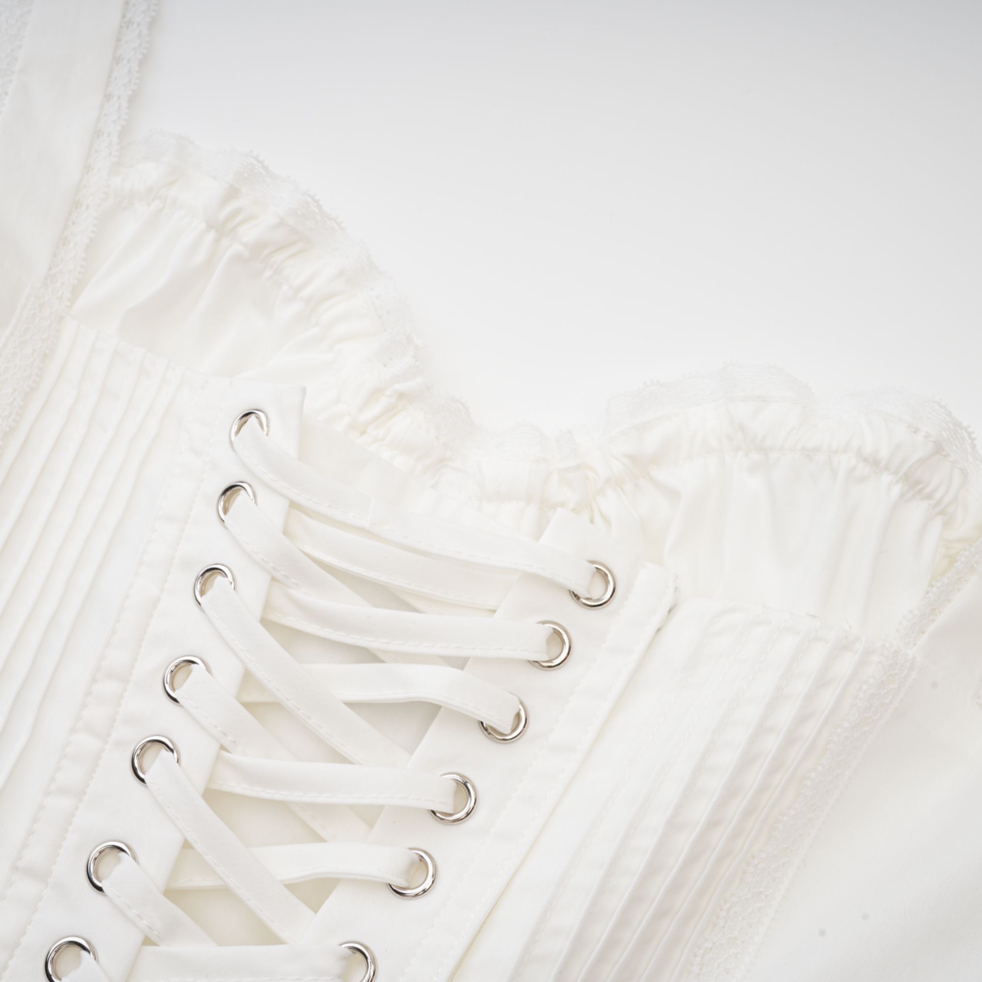 Camille white corset mini dress (US Only)