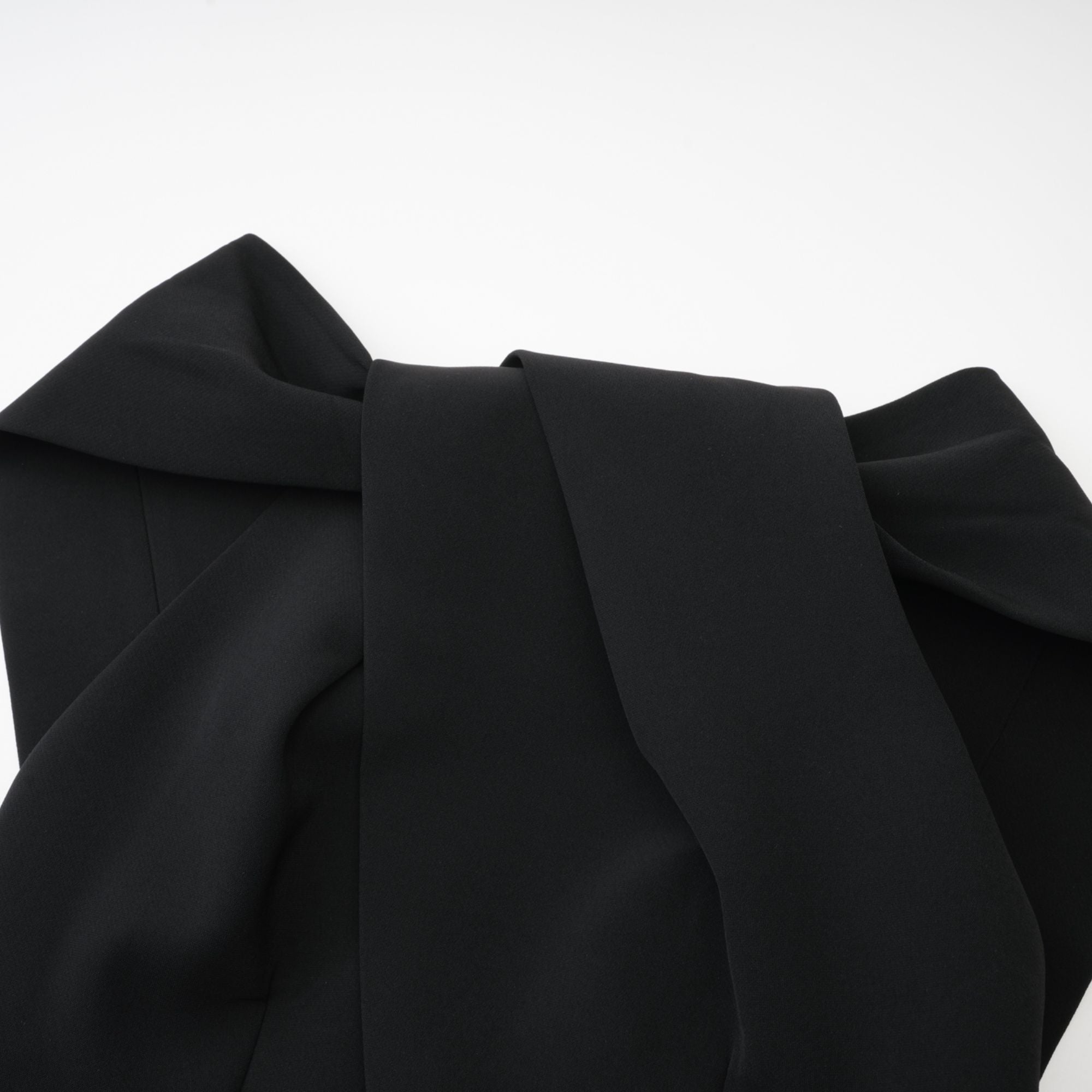 Noémie black oversize-bow mini dress (US Only)