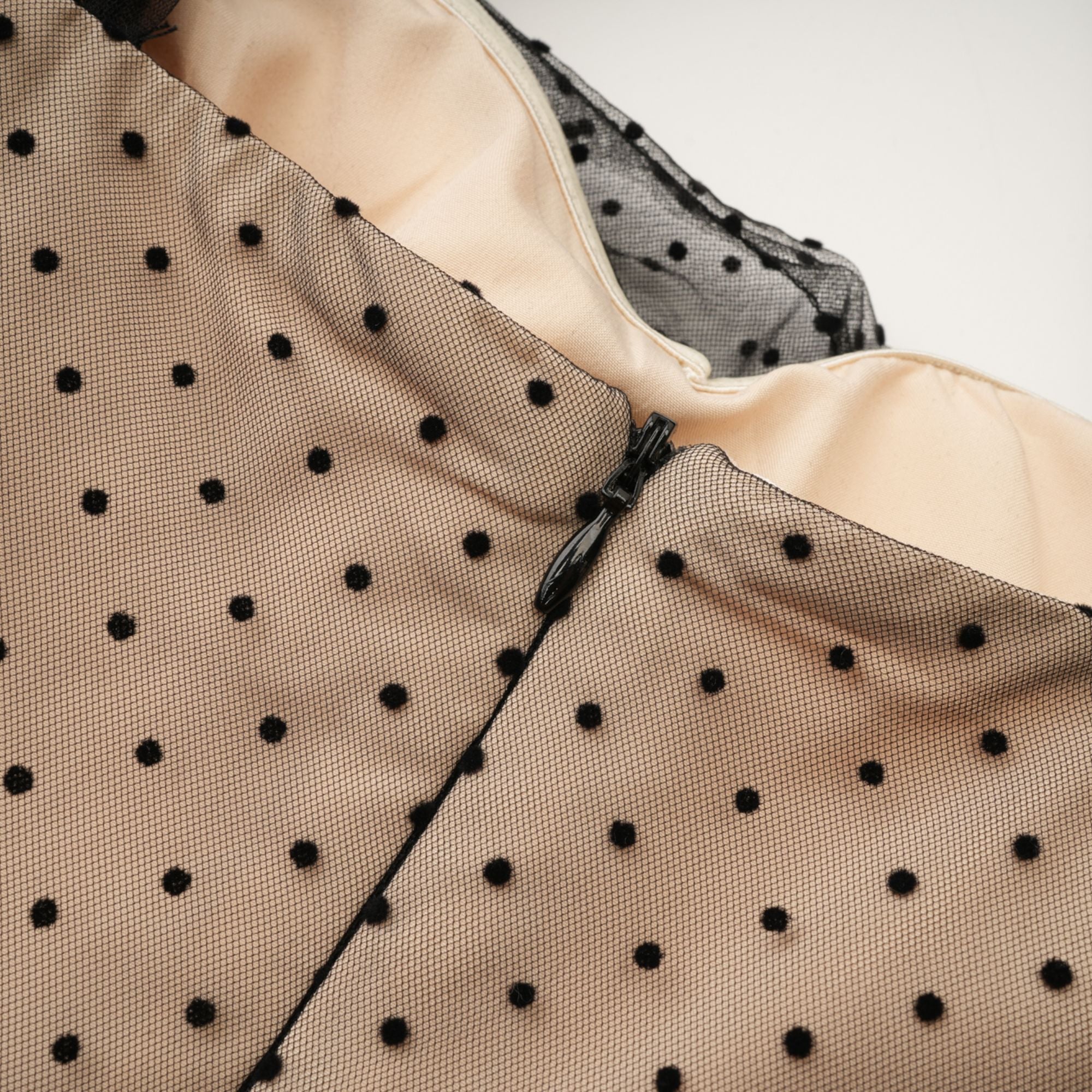 Hameda polka-dot tulle mini dress (US Only)