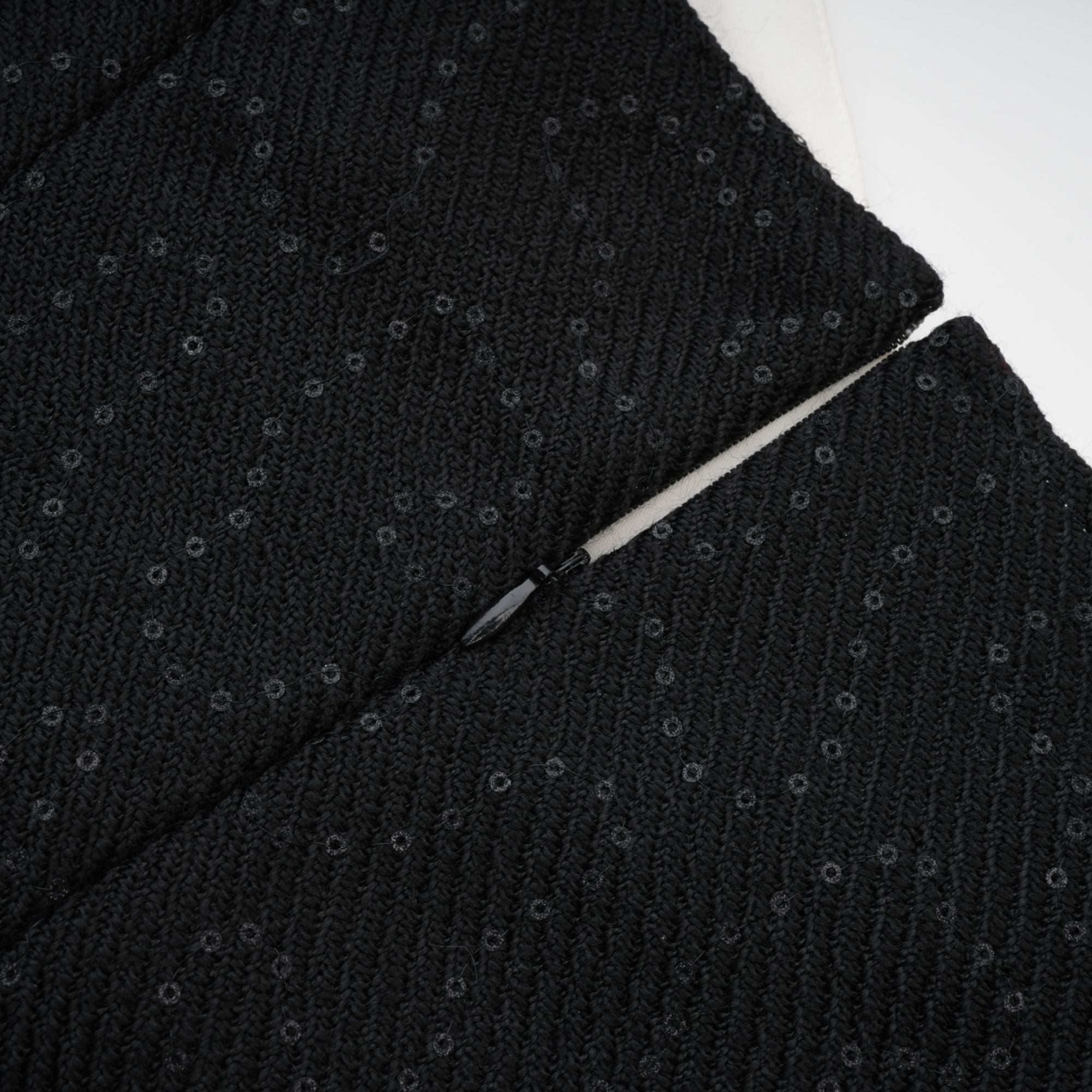 Amore crystal sequinned dress - Black