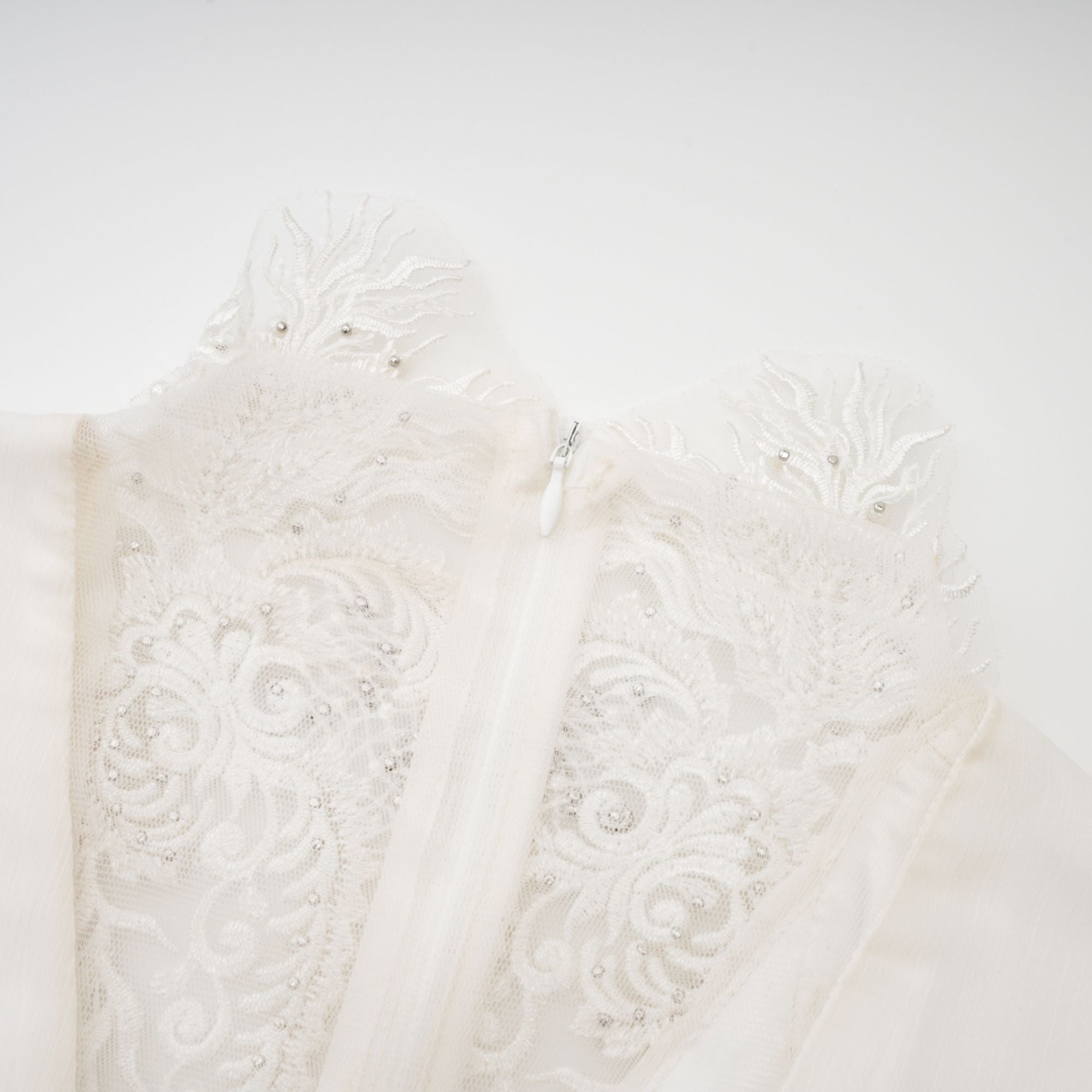 Mirage lace-detail embellished dress (Final Sale-US Only)