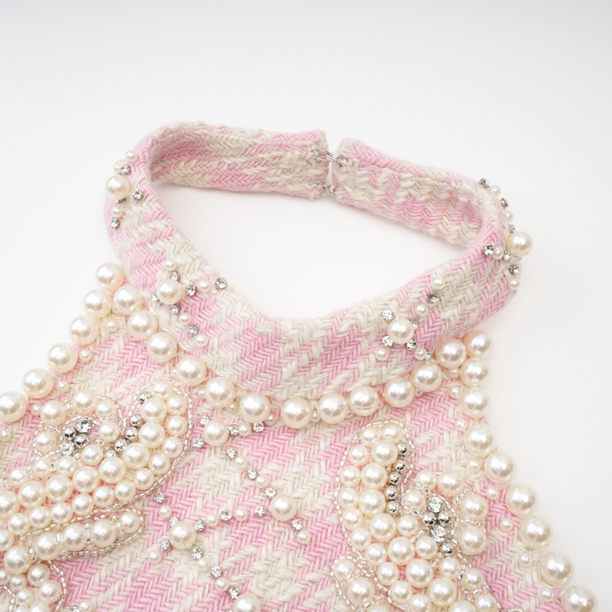 Capucine pearl-embellished mini dress (Final Sale-US Only)