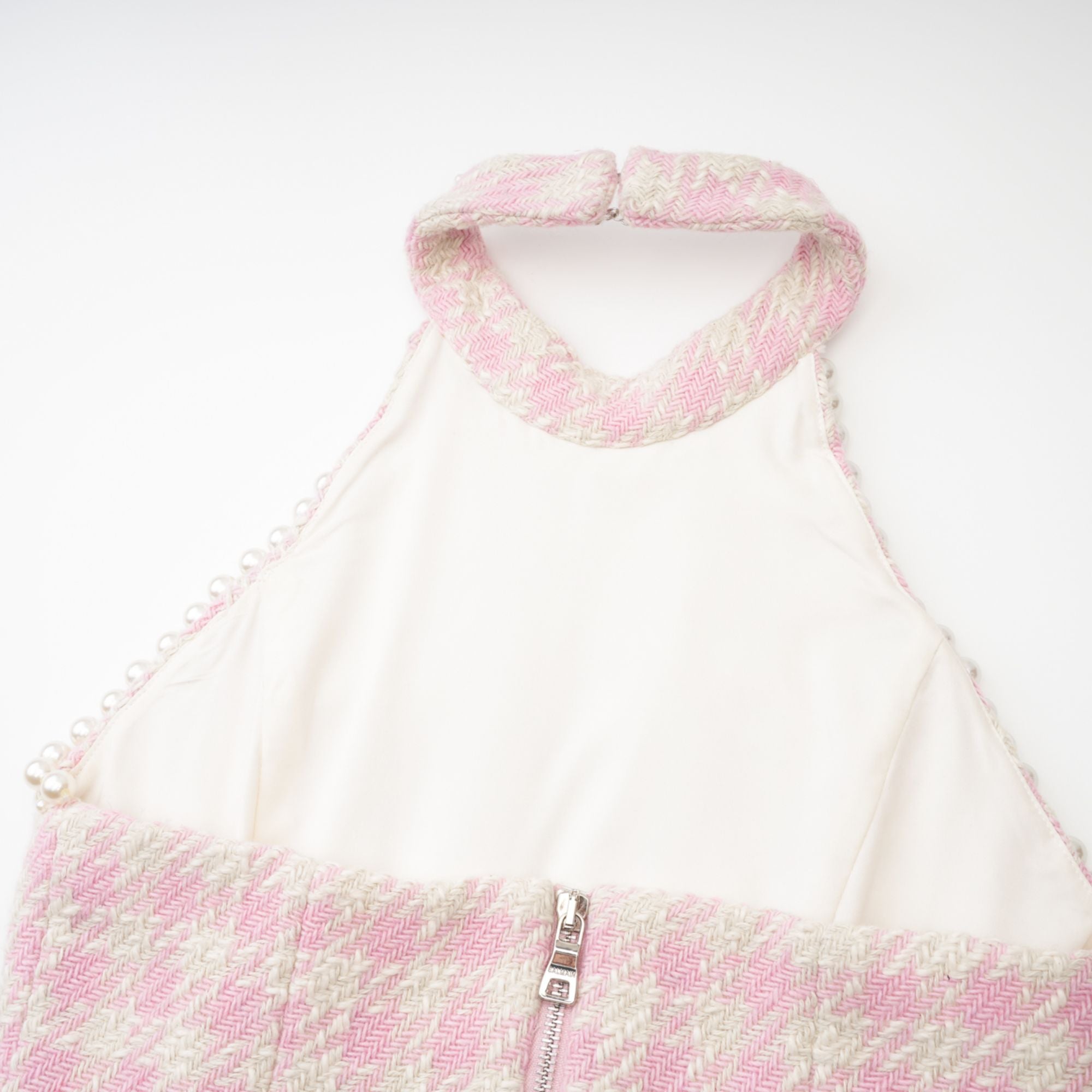 Capucine pearl-embellished mini dress (Final Sale-US Only)