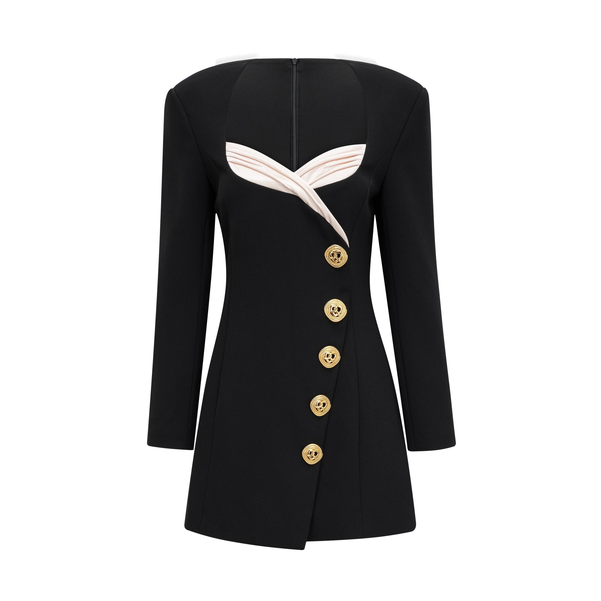 Céline black long-sleeved dress (Final Sale)