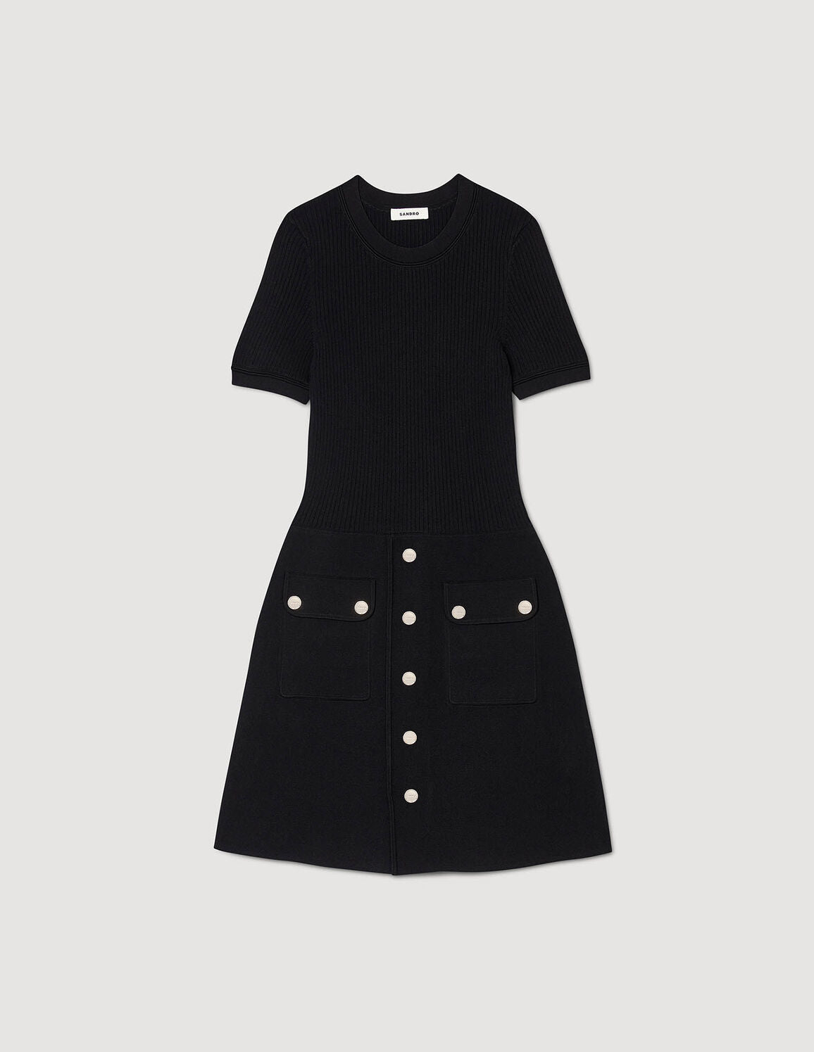 SANDRO Knit Dress