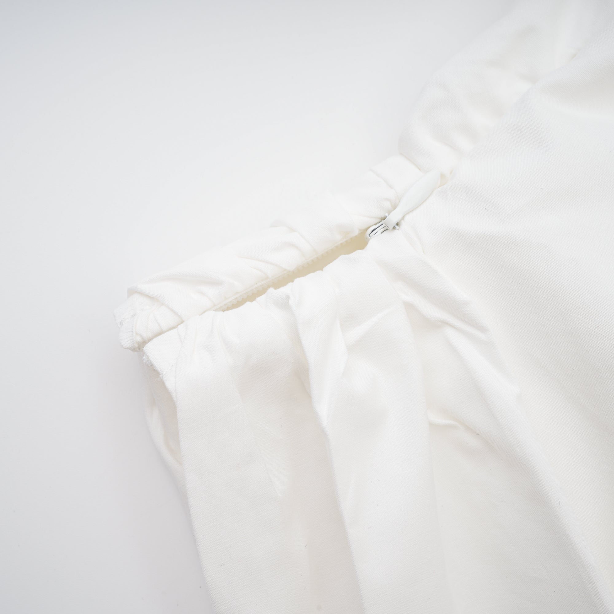 Coline asymmetrical ruched shirt (Final Sale-US Only)