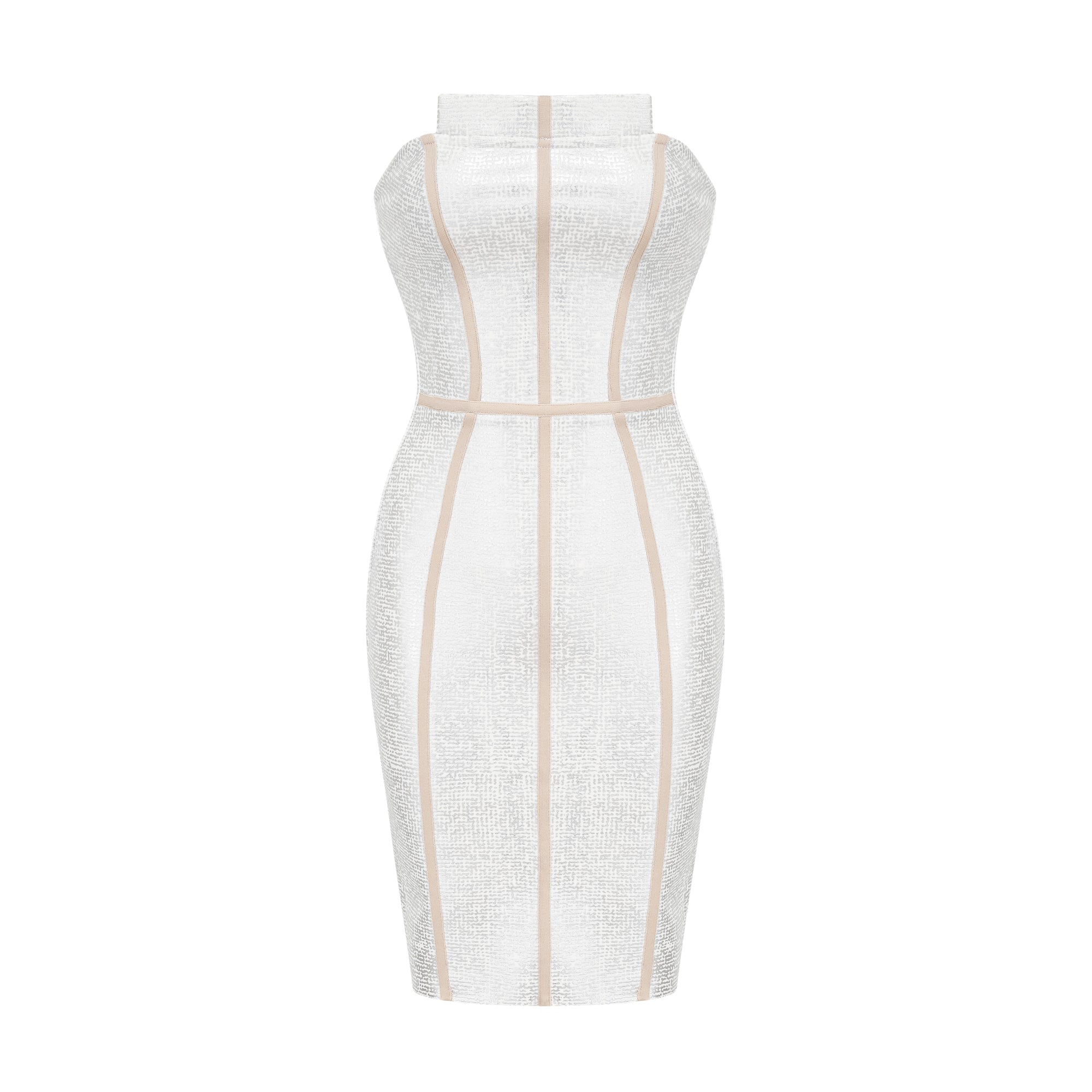 Danica silver bandage mini dress (US Only)