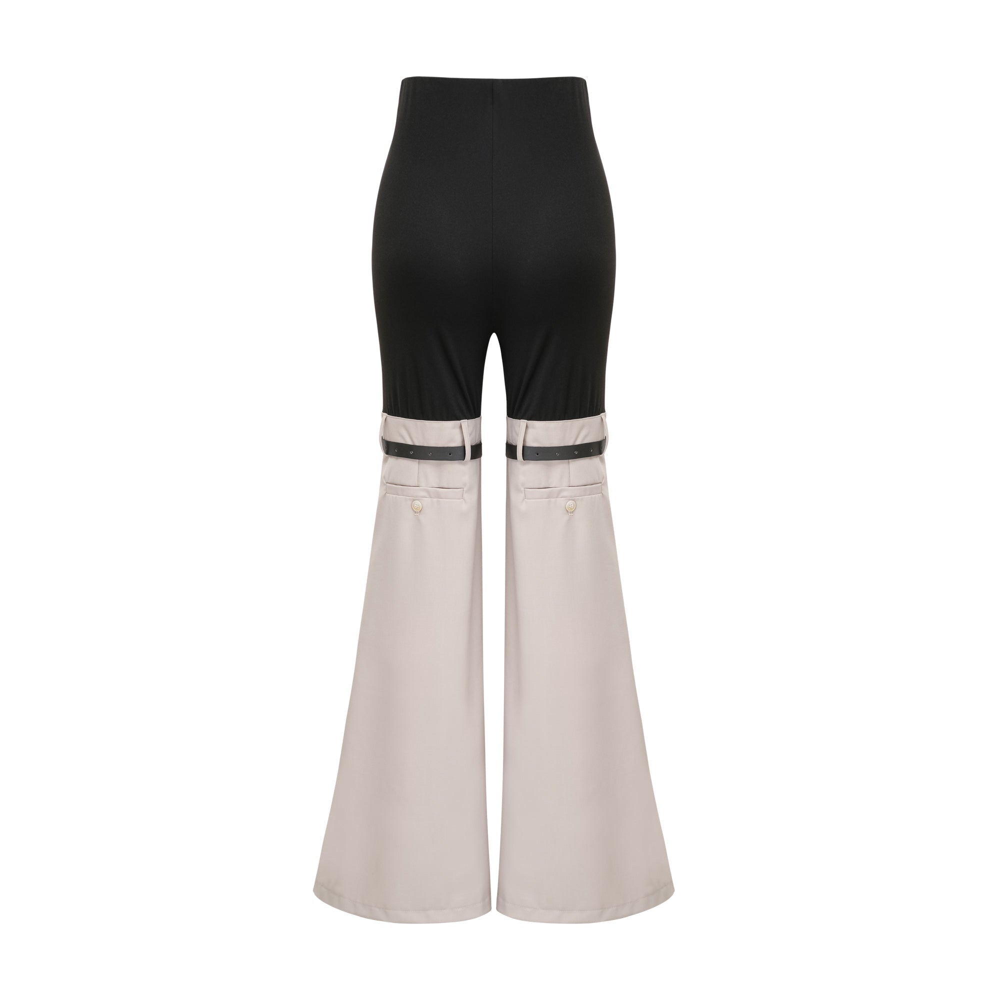 Éliane two-tone flared trousers (US Only)