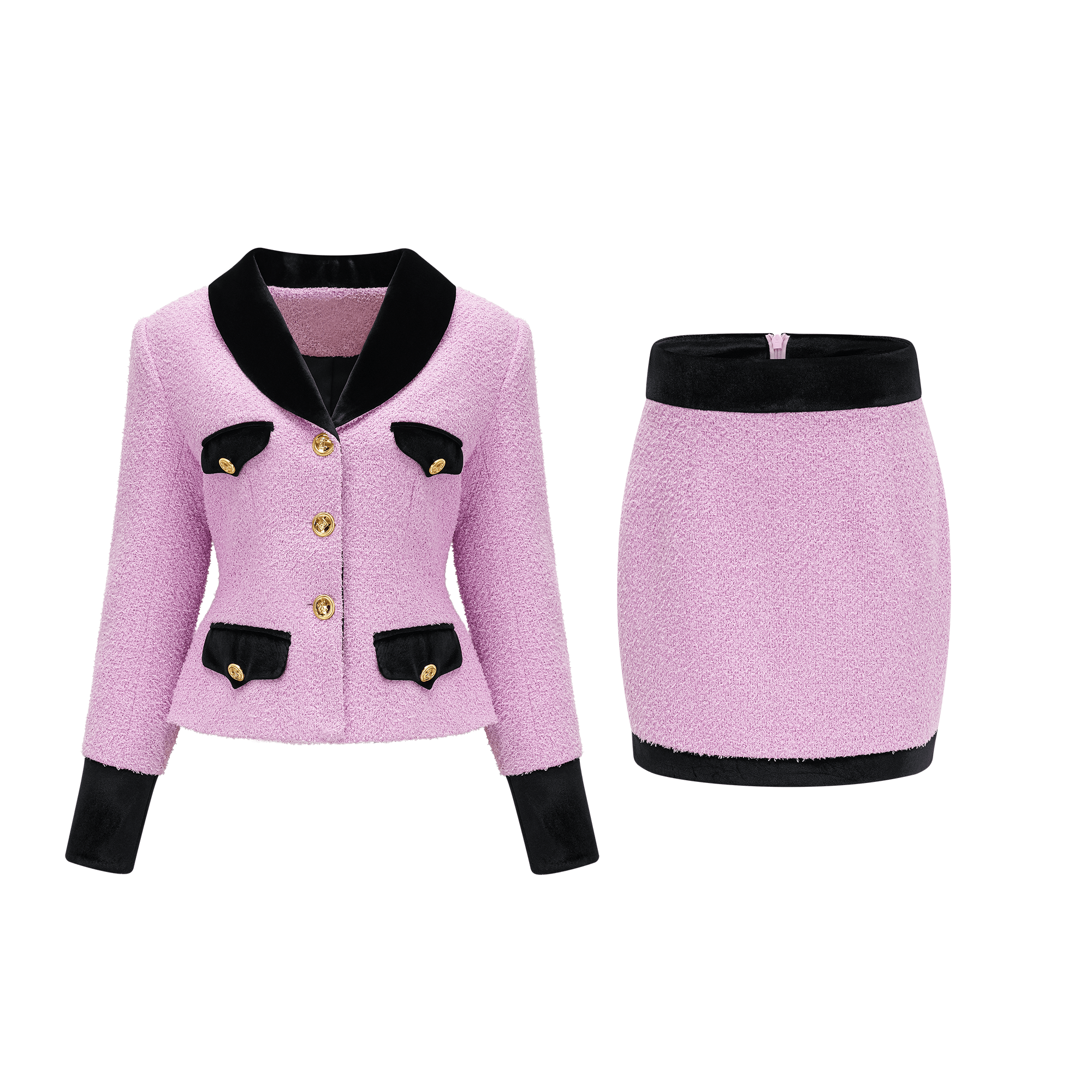 Emma Two-Piece Blazer and Skirt Set (Final Sale-US Only)