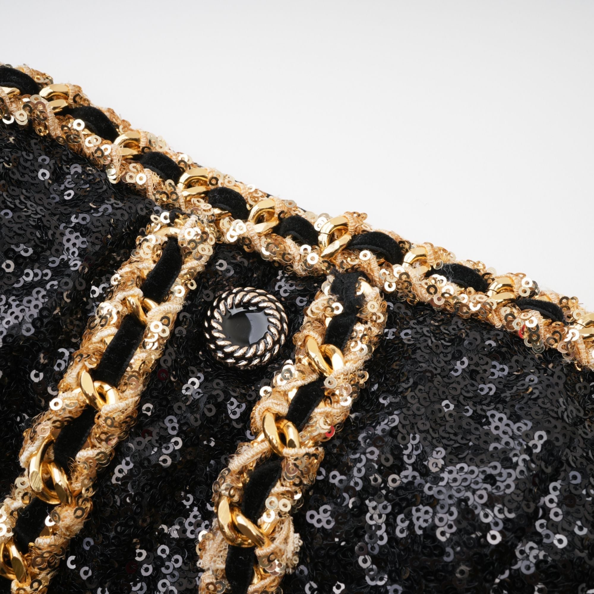Eulalia black embellished mini dress (US Only)