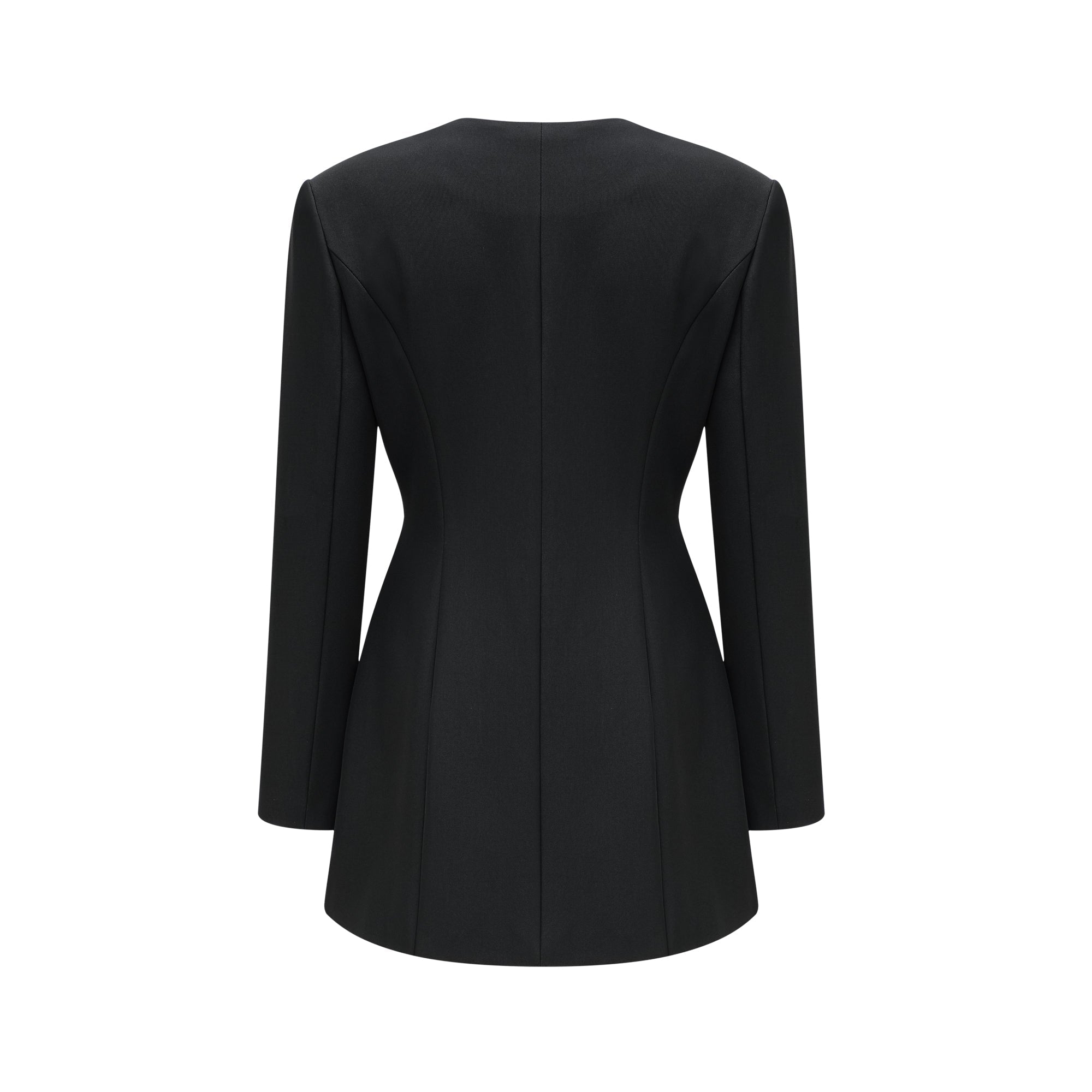 Fionnghuala Black Crystal Embellished Mini Dress (Final Sale-US Only)