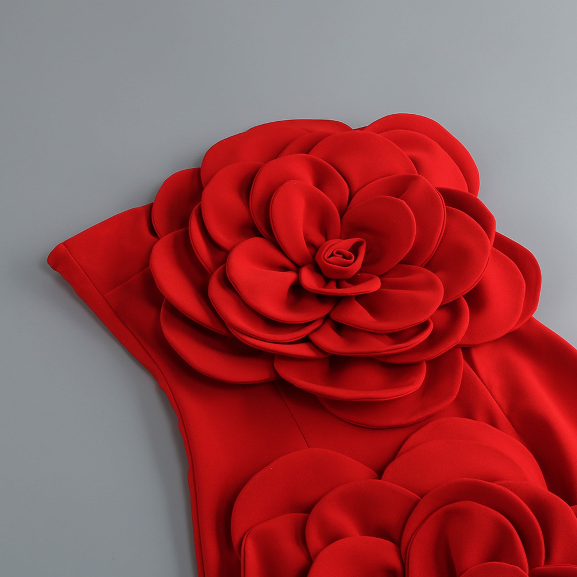 Françoise faux-flower dress