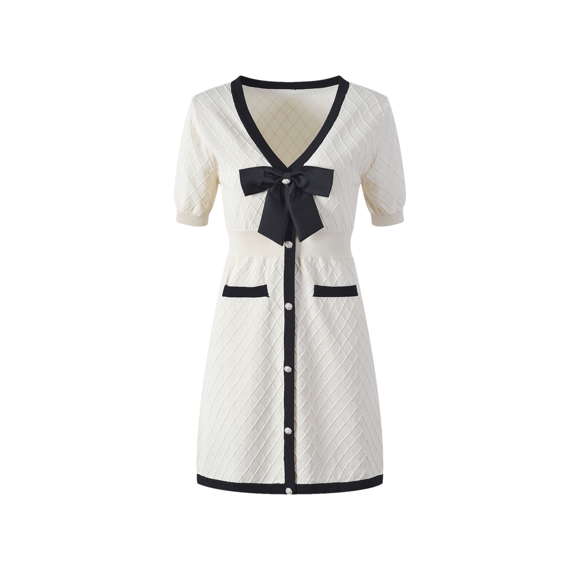 Miriam bowknot mini dress