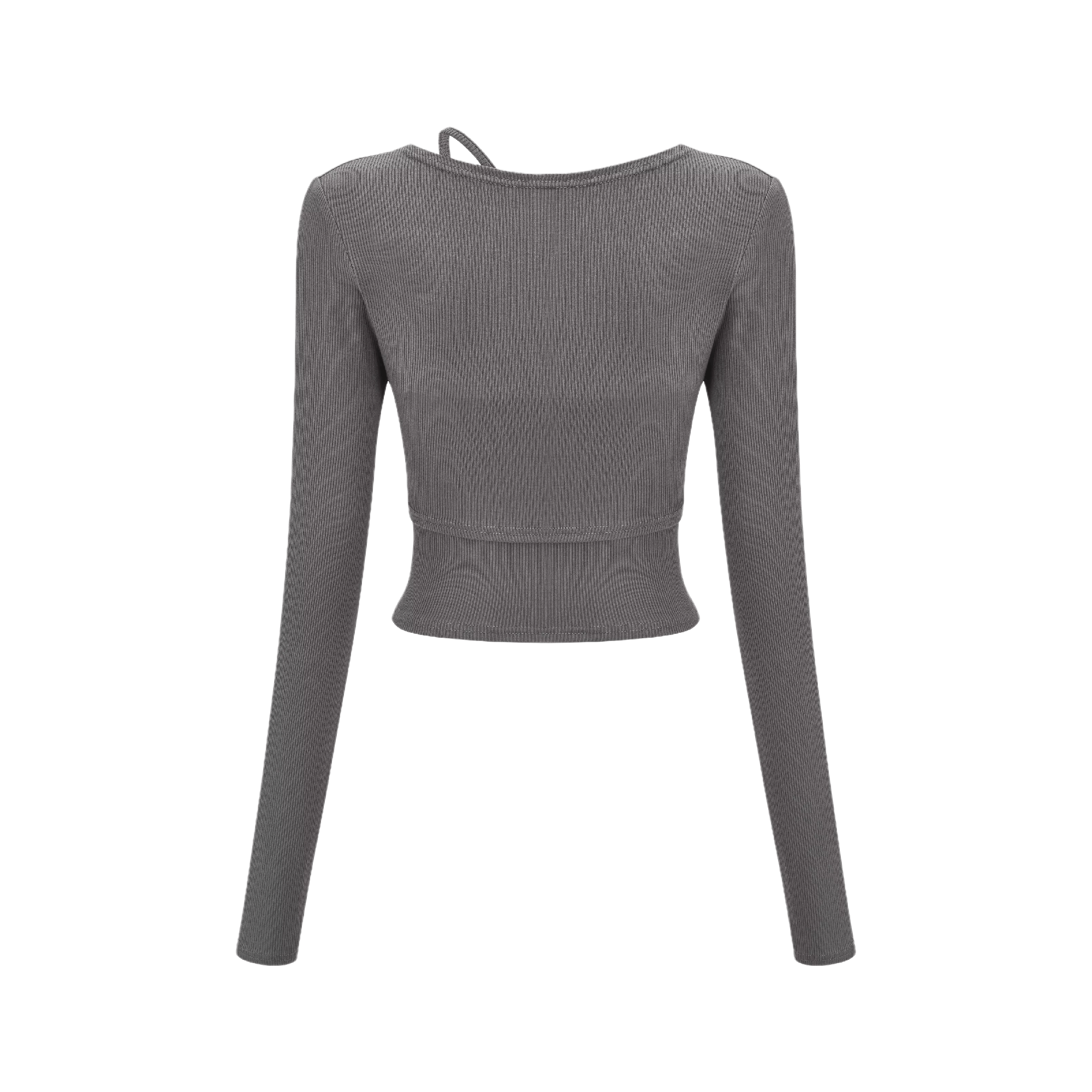 Leave the Door Open-scoop-neck spaghetti detail top (US Only)