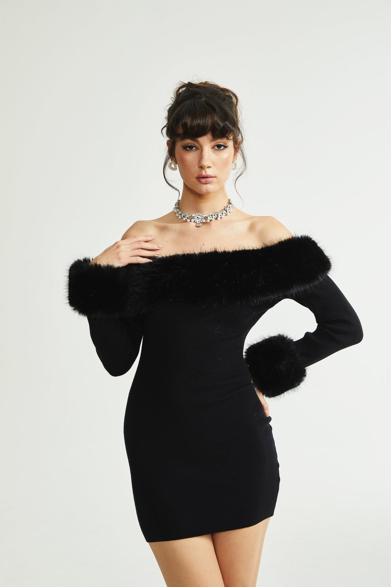 Madeleine off-shoulder dress (US Only)